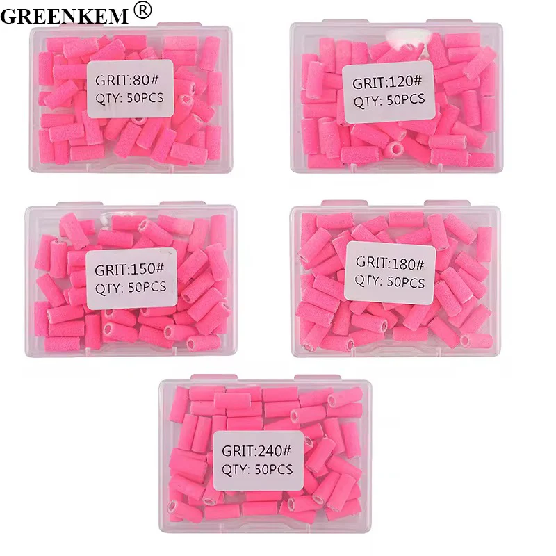 Pink Sanding bands 3mm 50ct - Image 2
