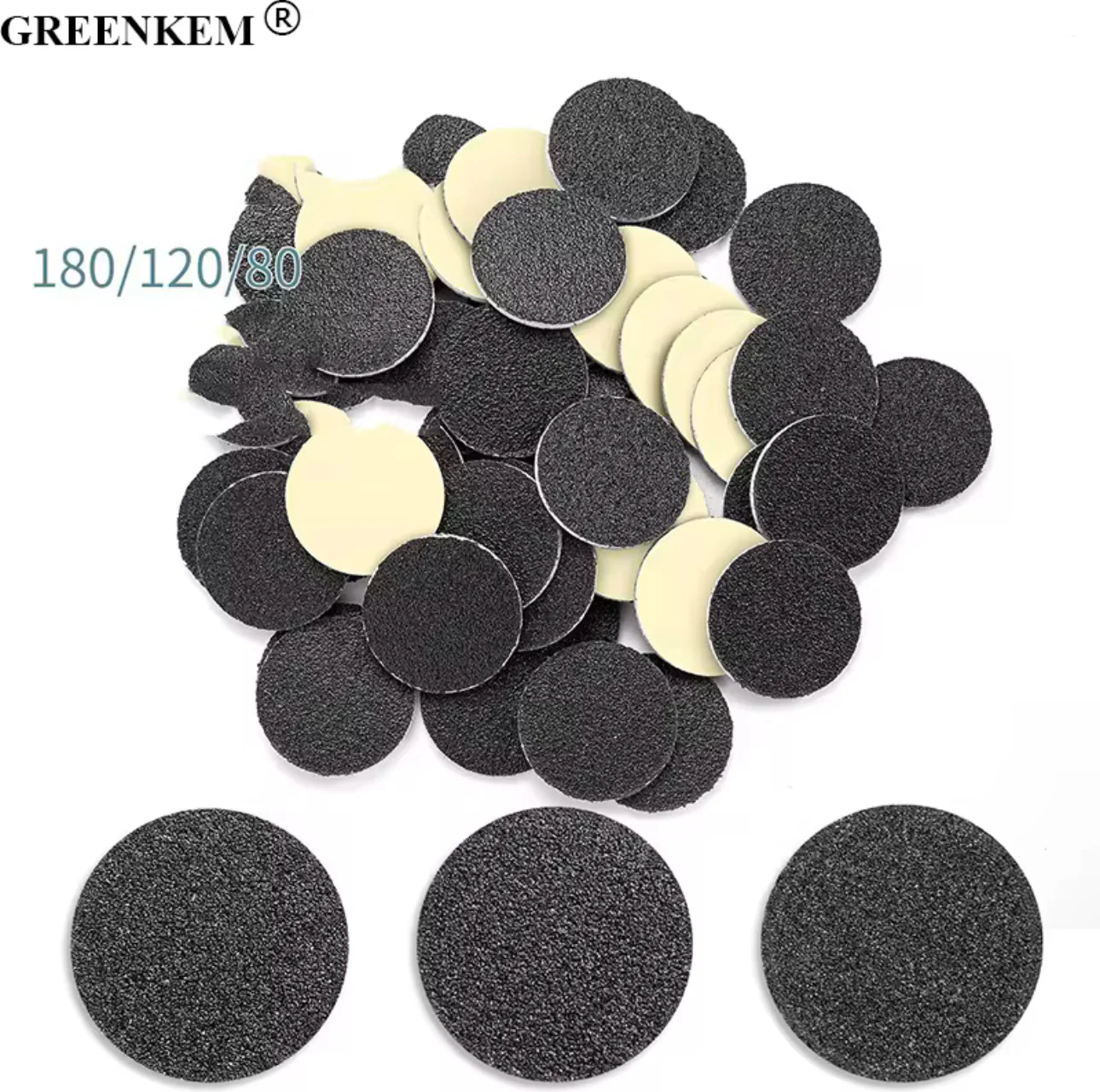 Replacement Sandpaper Discs 100pc - Image 2