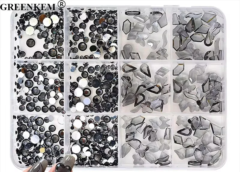 Rhinestone 12 Grid Pack - Image 2