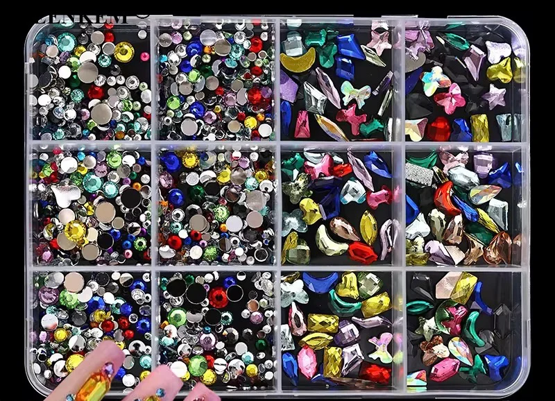 Rhinestone 12 Grid Pack - Image 9