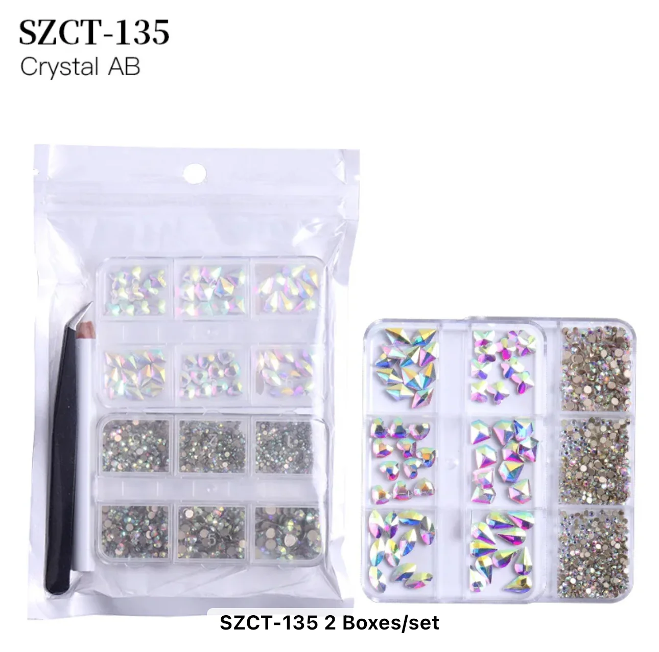 Rhinestone Pack with Tools - Image 3