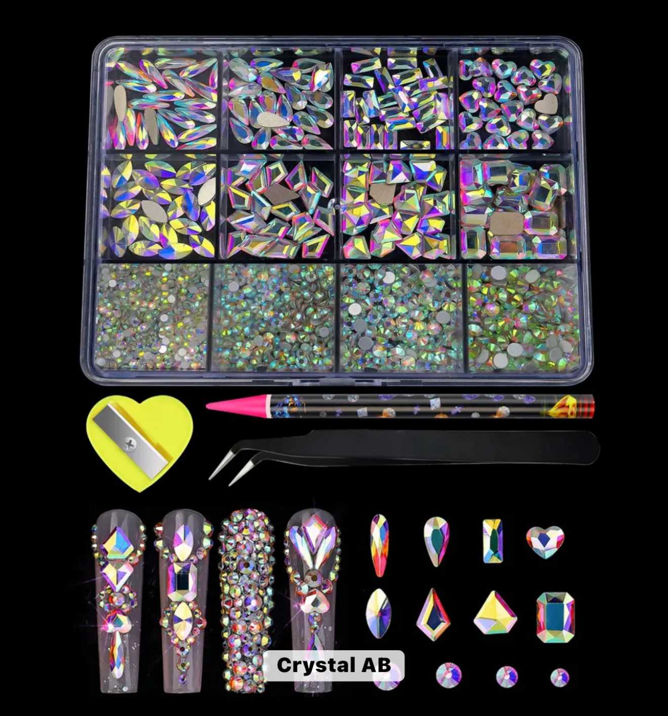 Rhinestone Diamond Pack with Wax Pencil & Tools - Image 2