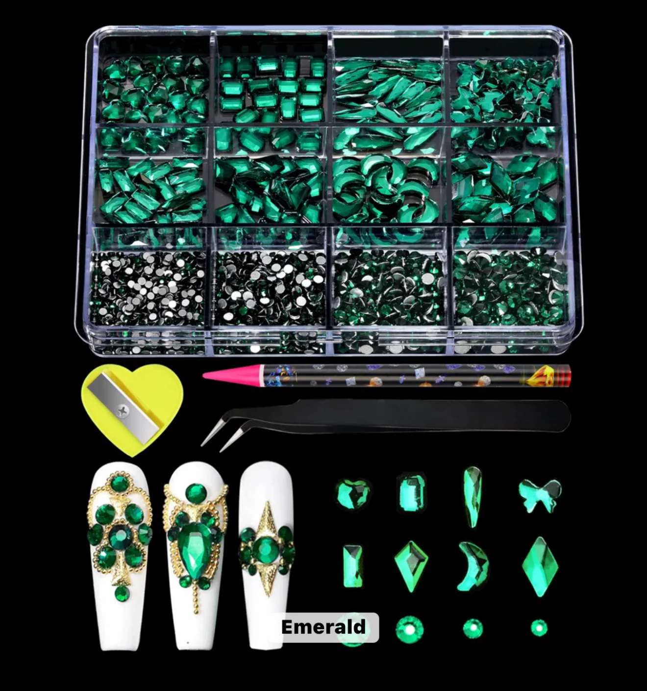 Rhinestone Diamond Pack with Wax Pencil & Tools - Image 5
