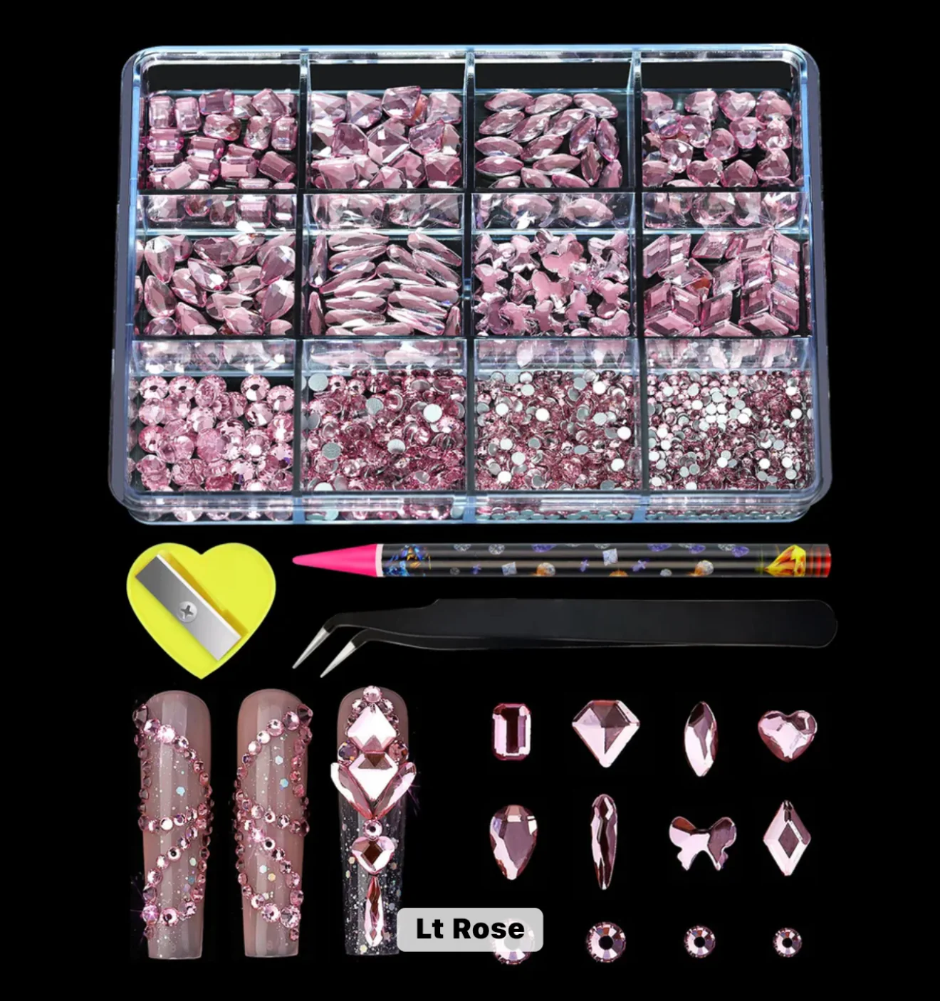Rhinestone Diamond Pack with Wax Pencil & Tools - Image 6