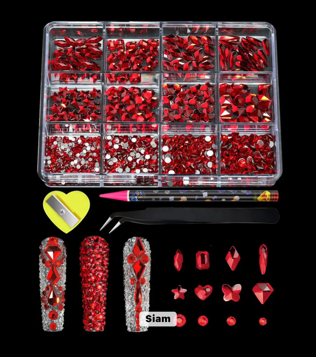 Rhinestone Diamond Pack with Wax Pencil & Tools - Image 7
