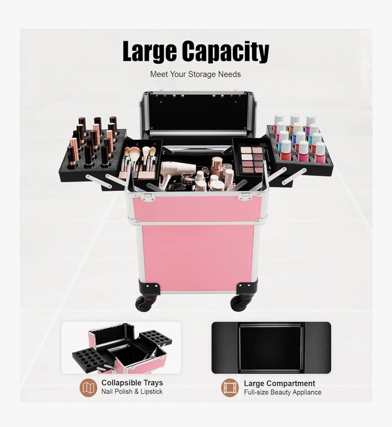 Rolling Travel Case - Image 4