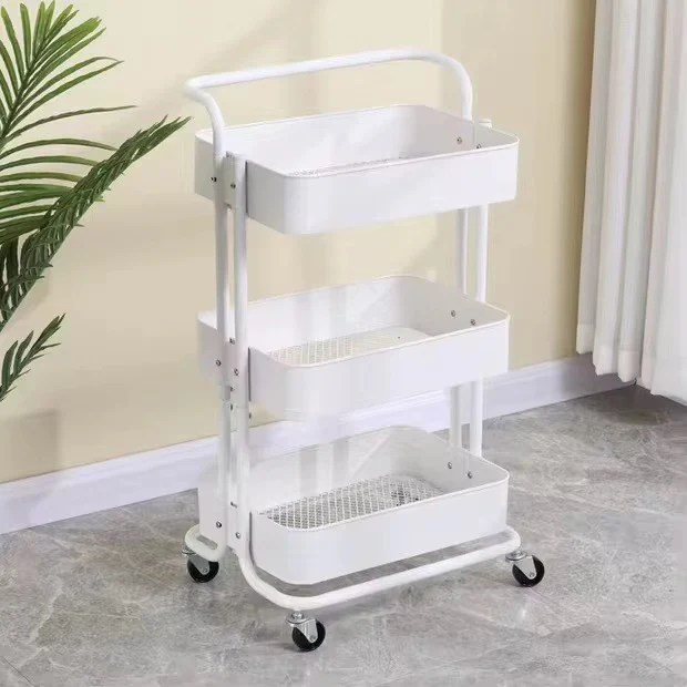 3 Tier Rolling Utility Cart - Image 3