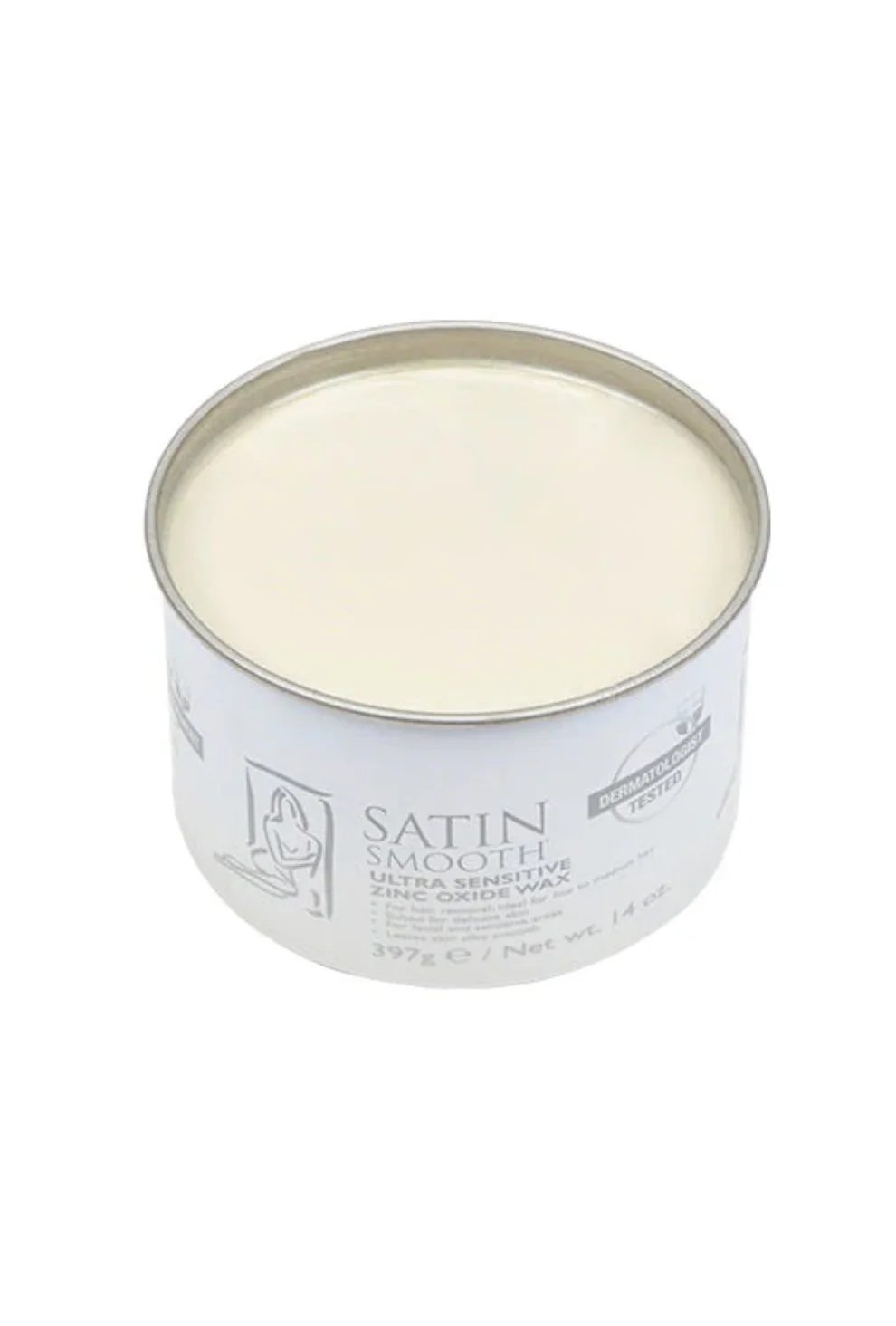 Satin Smooth Ultra Sensitive Zinc Oxide Infused Cream Soft Wax - Image 2