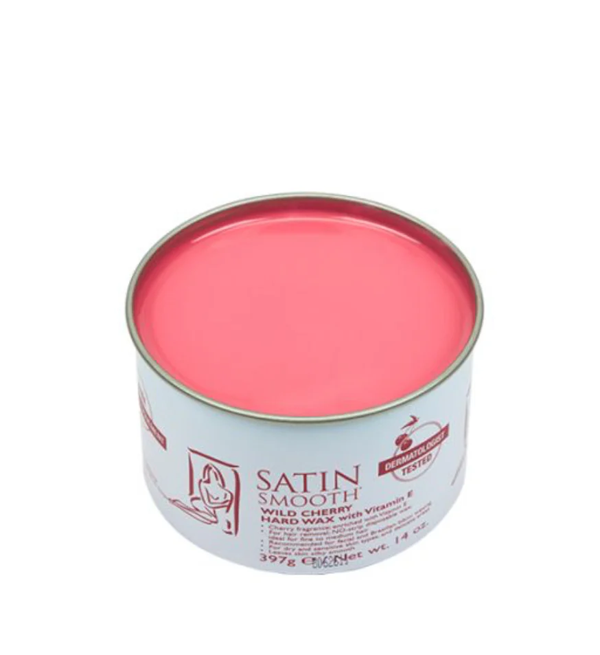 SATIN SMOOTH “WILD CHERRY” HARD WAX WITH VITAMIN E - Image 2
