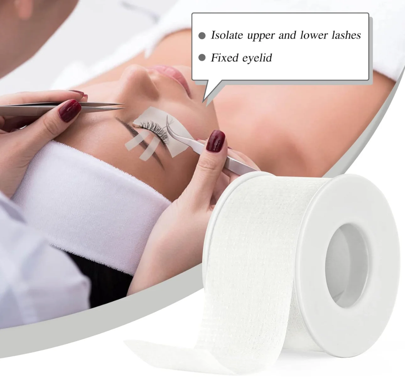 Sensitive Eyelash Tape 2.5cm/ 360cm roll - Image 3