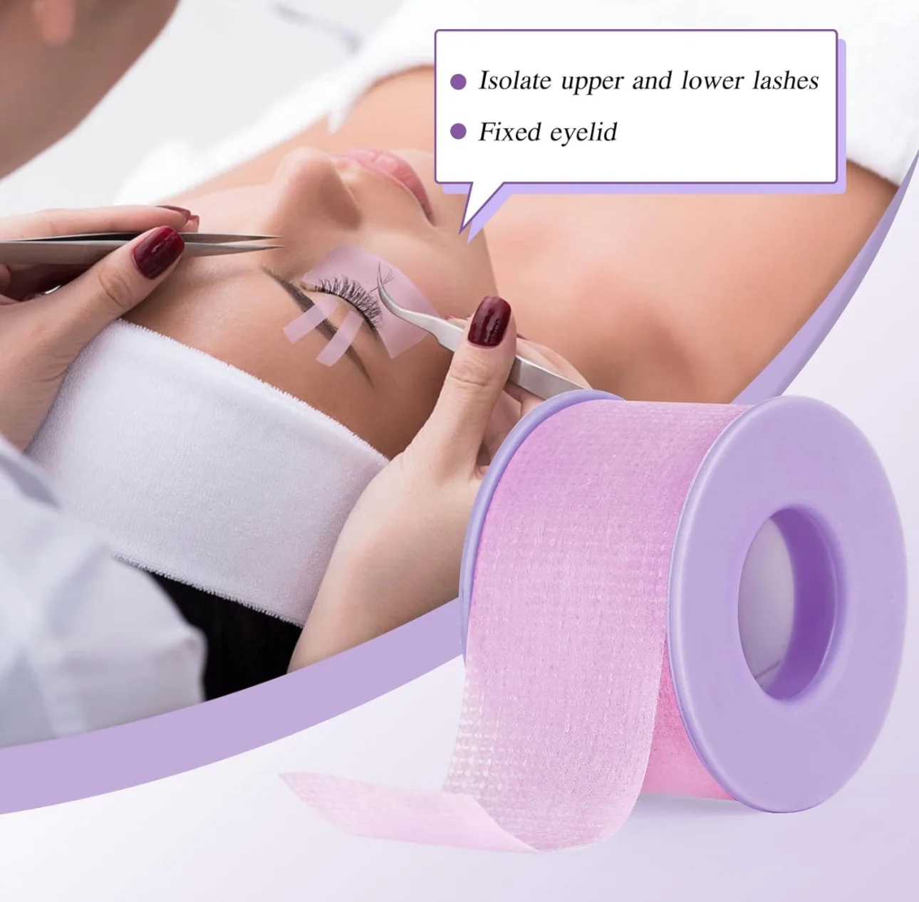 Sensitive Eyelash Tape 2.5cm/ 360cm roll - Image 4