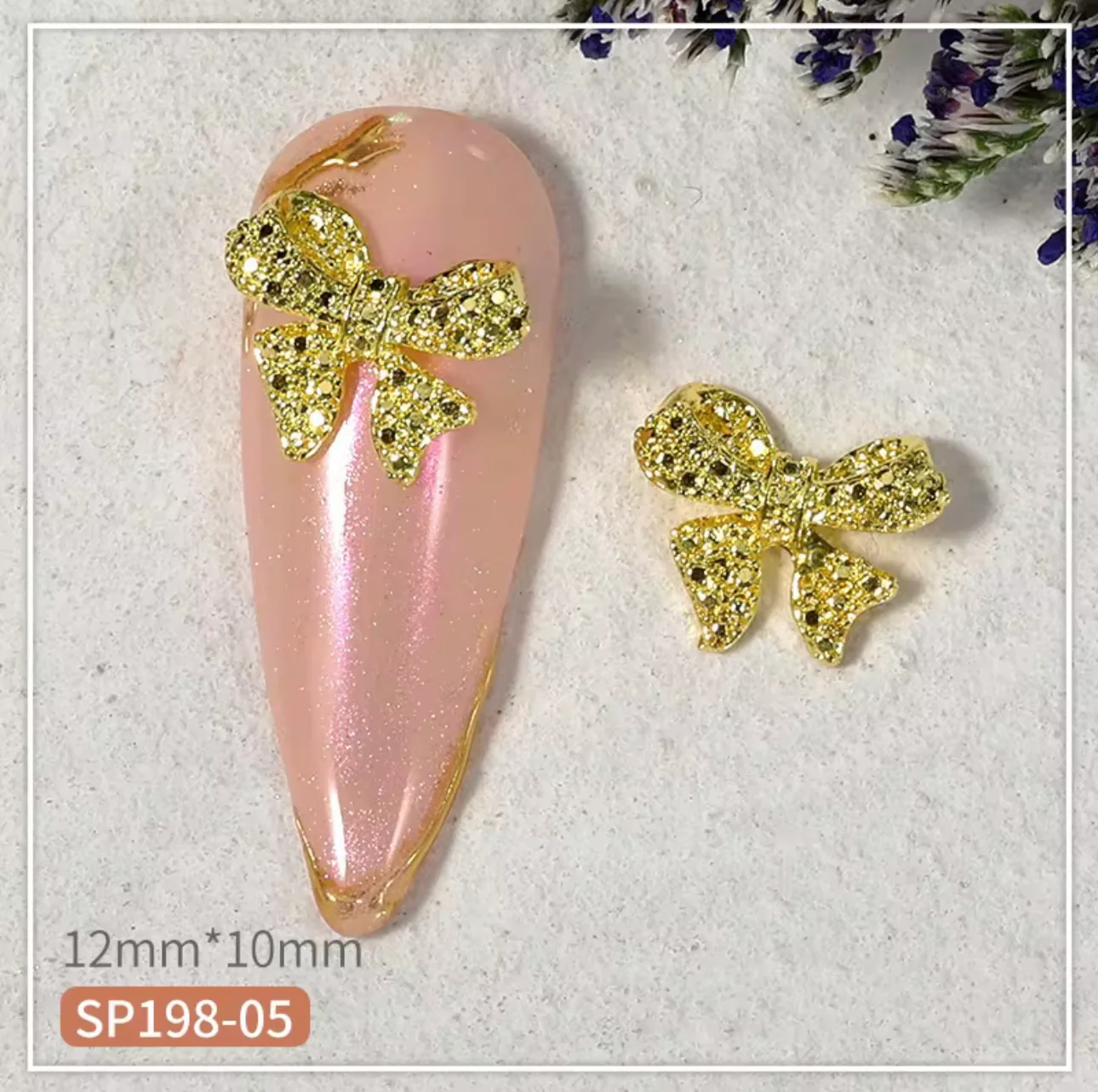 Short Nail Charm Bow - Image 2