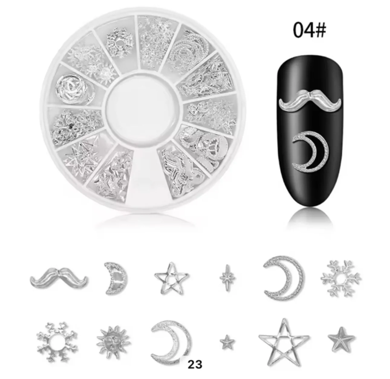 Small Assorted Nail Decals - Image 5