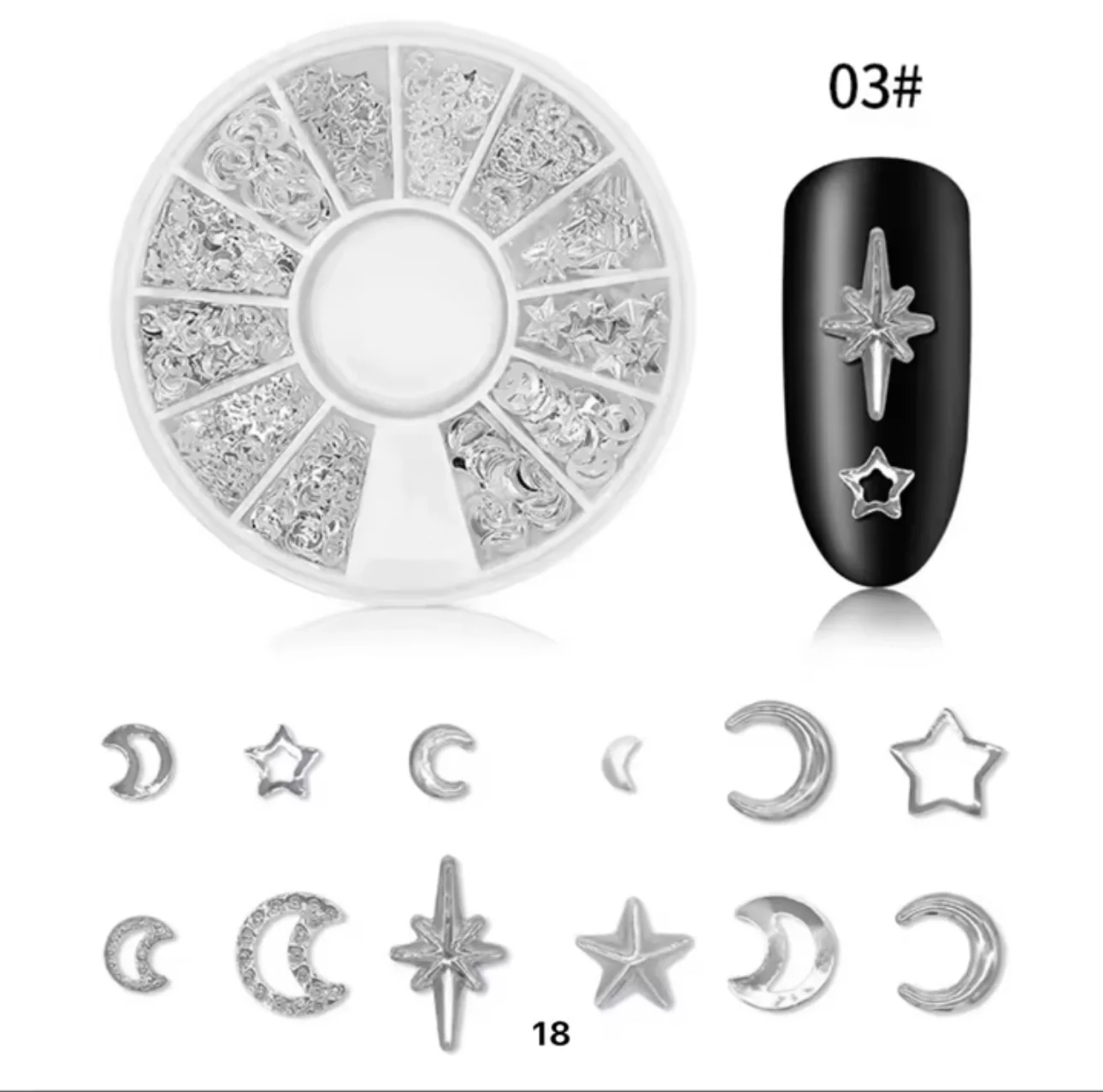 Small Assorted Nail Decals - Image 6