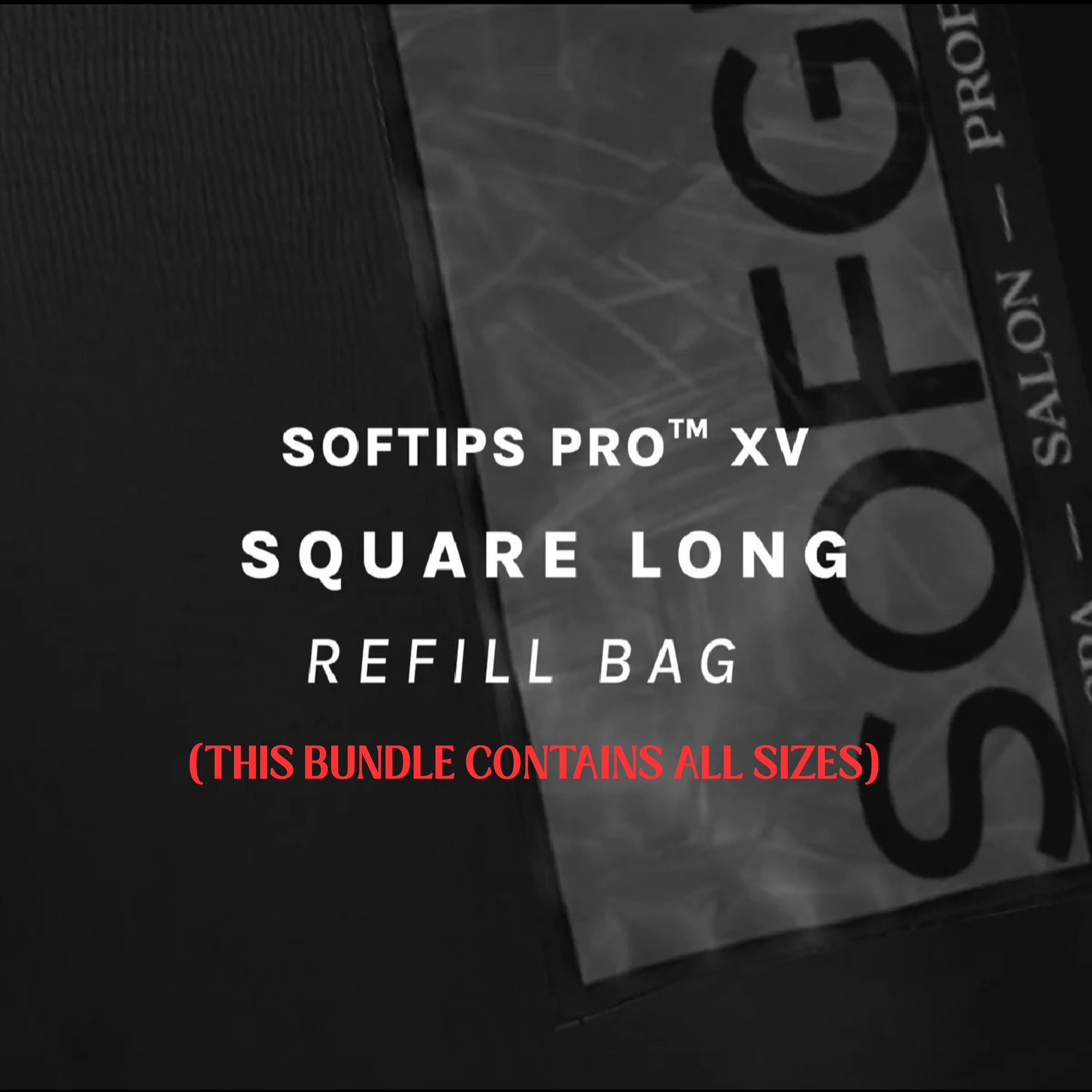 SOFGEL REFILL BAG BUNDLE “SQUARE XV” 750pc - Image 3