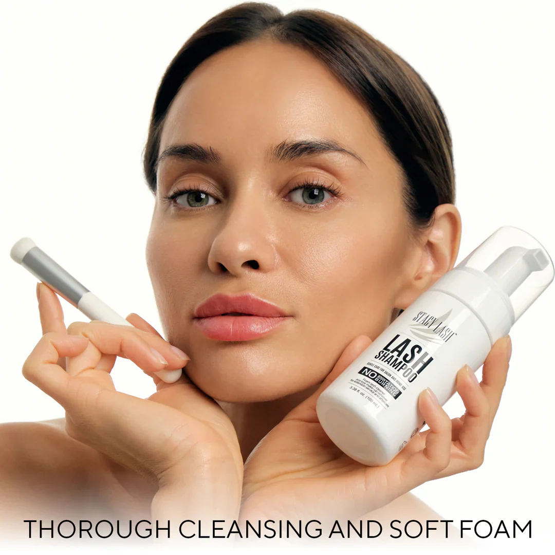 Stacy Lash Shampoo - Foam Cleanser - 100ml - Image 4