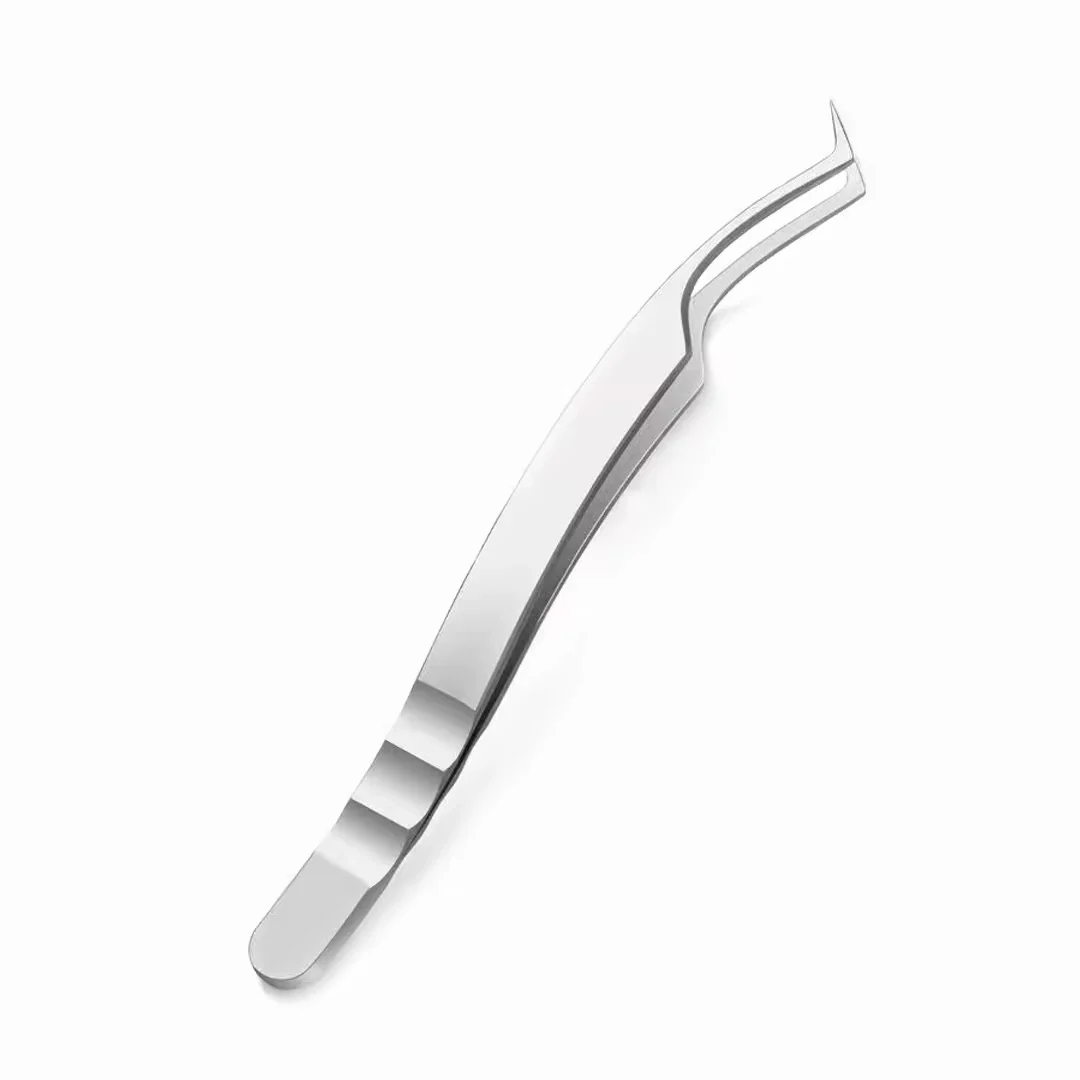 Stainless Steel Lash Extension Tweezers - Image 2