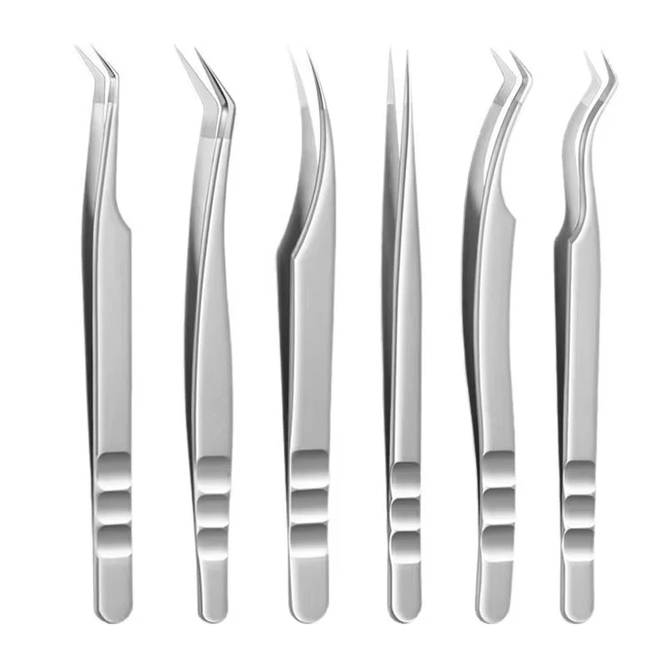 Stainless Steel Lash Extension Tweezers - Image 7