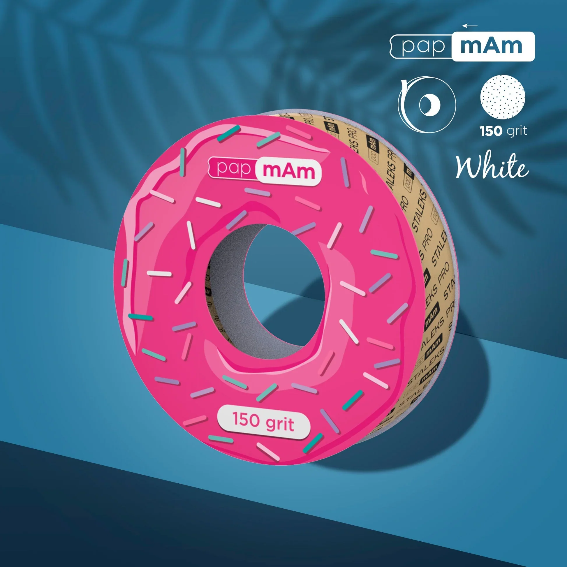 STALEKS EXPERT Donut papmAm Refill nail files for straight base - Image 2