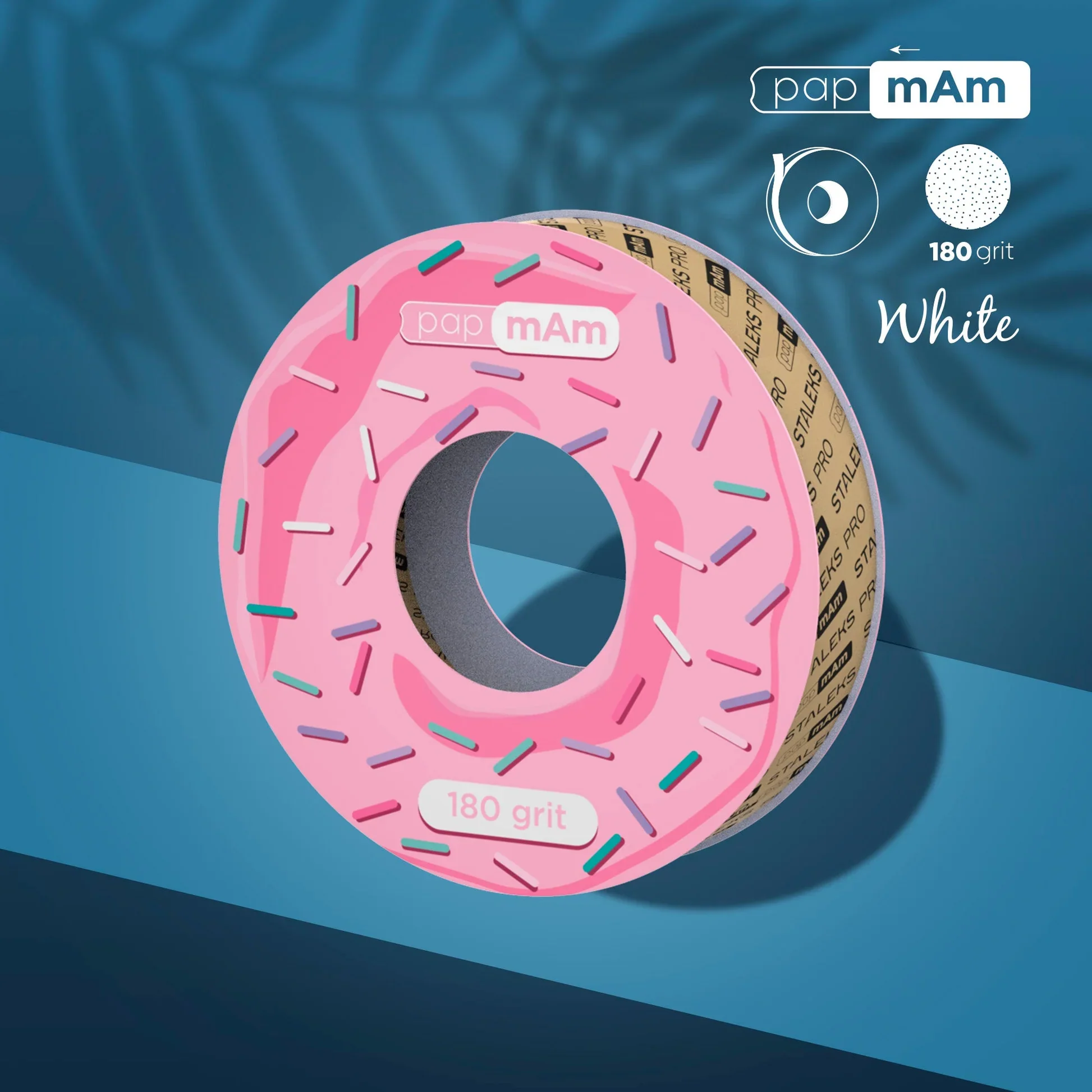 STALEKS EXPERT Donut papmAm Refill nail files for straight base - Image 3