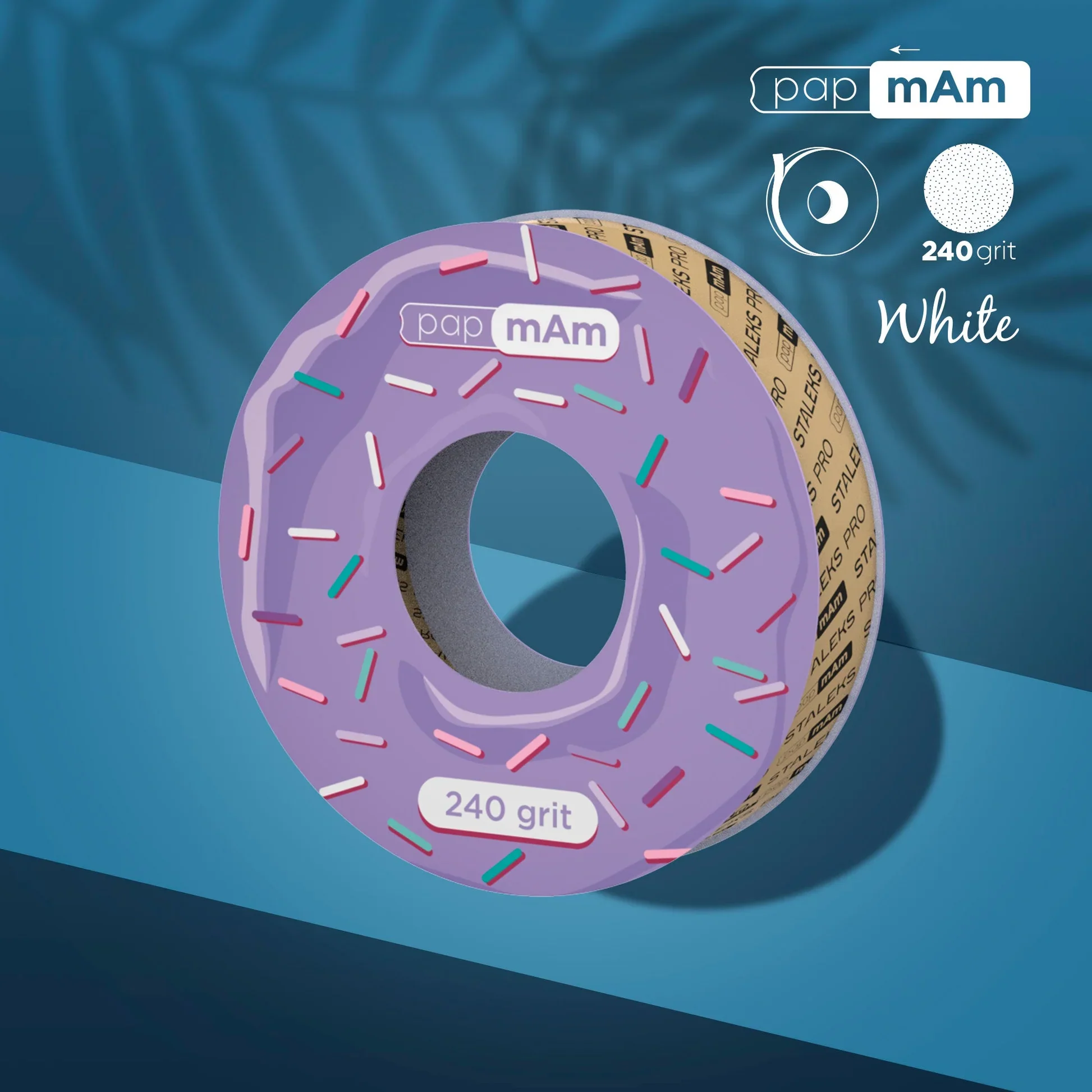 STALEKS EXPERT Donut papmAm Refill nail files for straight base - Image 4