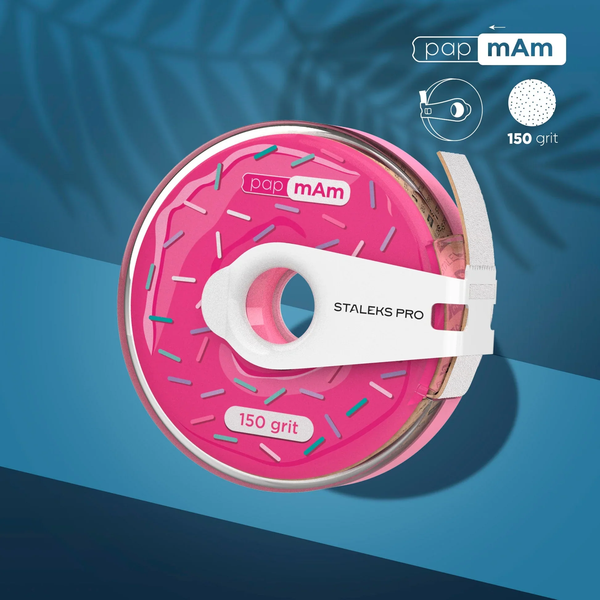 STALEKS EXPERT Donut papmAm Nail files for straight base - Image 4