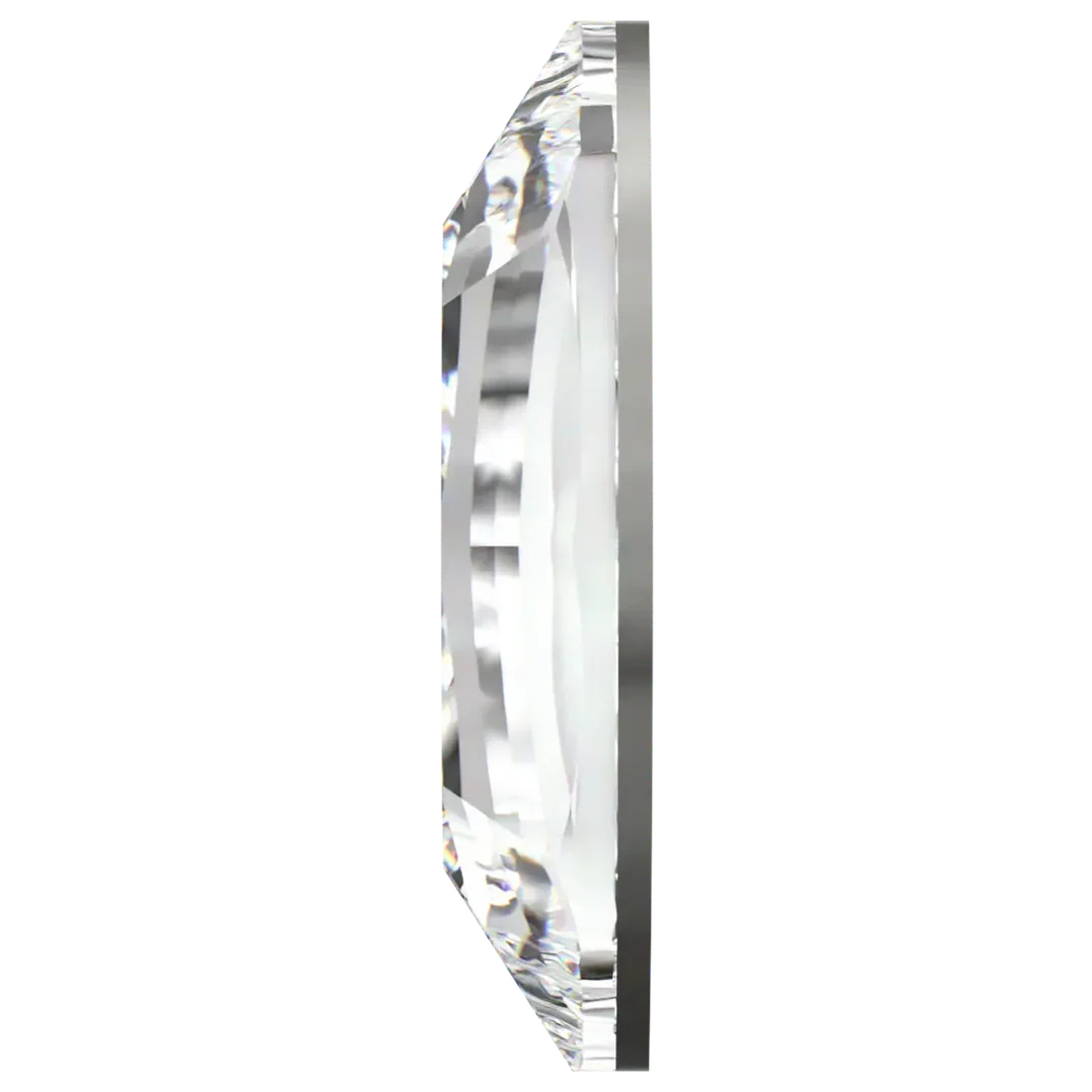 Swarovski Flat Back Crystals Non Hotfix Navette (2200) Crystal - Image 3