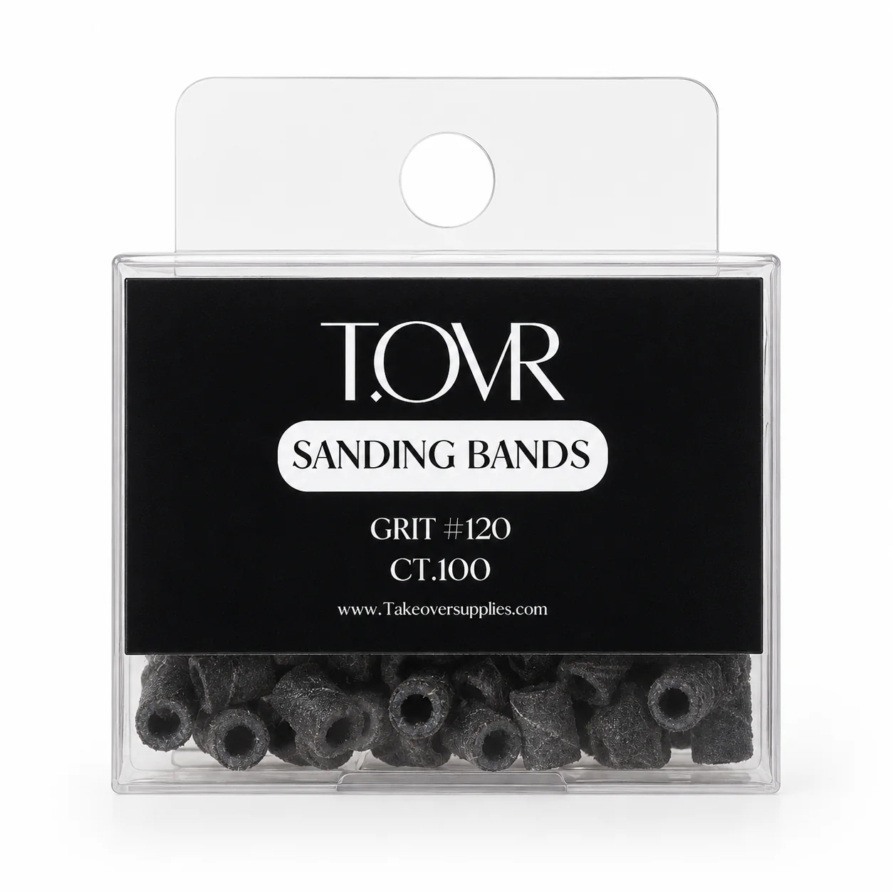 Take Over Black 3mm Sanding Bands ct.100 - Image 2