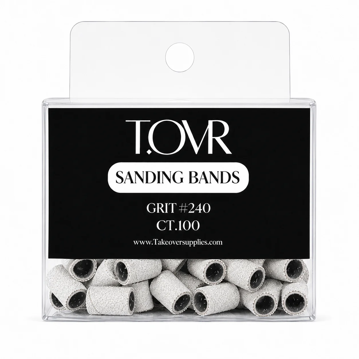 Take Over White Sanding Bands Ct.100 - Image 2