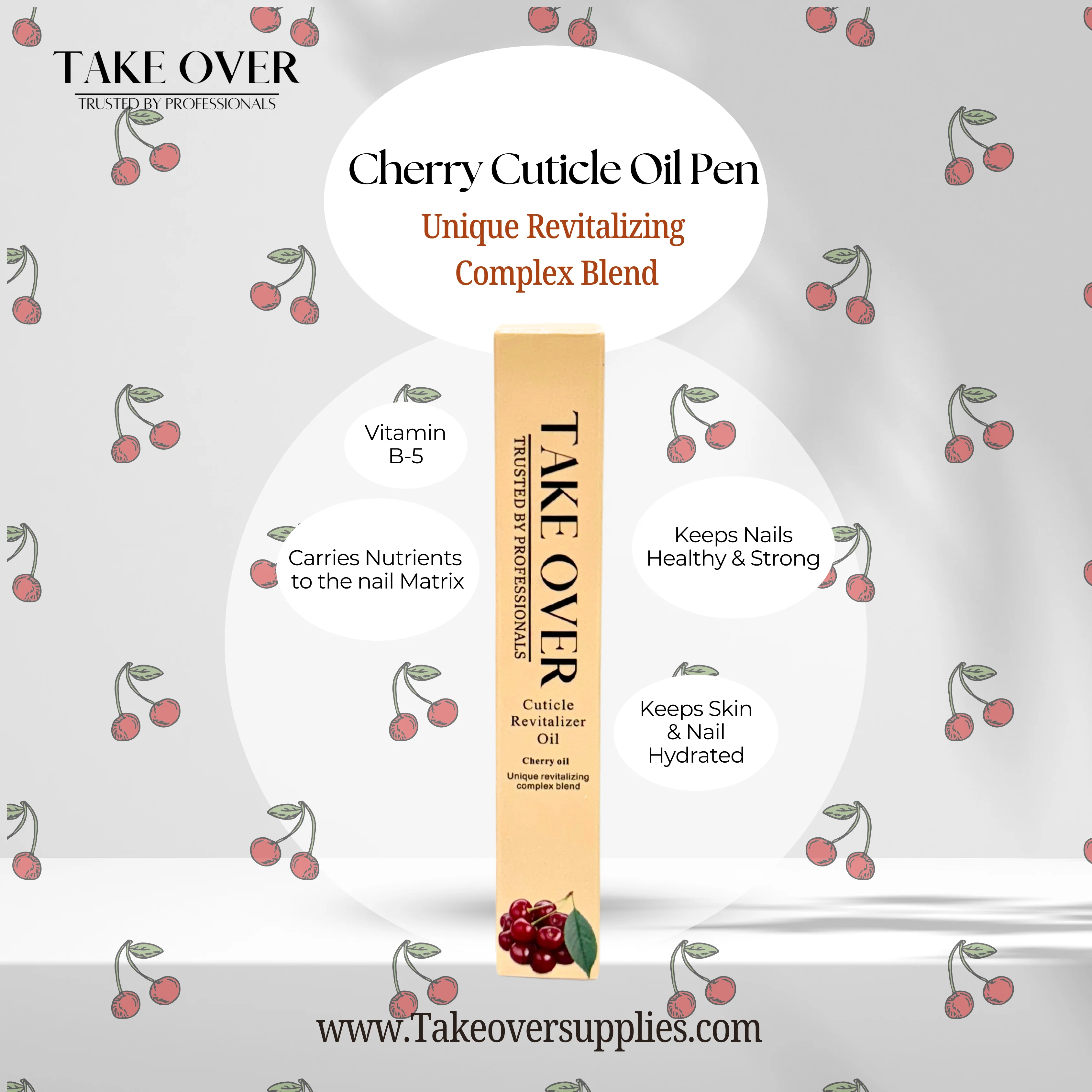 Nail Care Oil, Take Over Cuticle Revitalizer Oil - Image 2