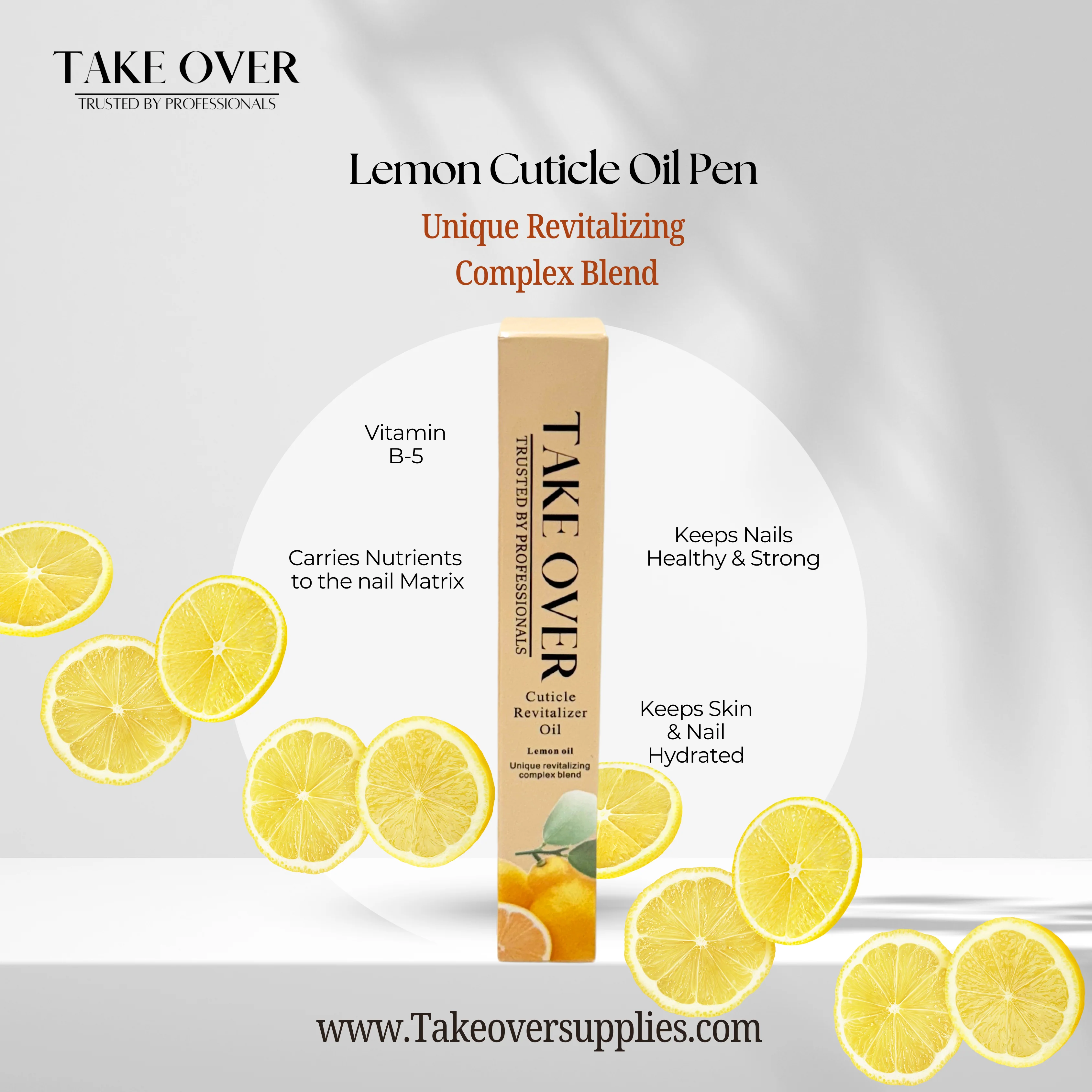 Nail Care Oil, Take Over Cuticle Revitalizer Oil - Image 3