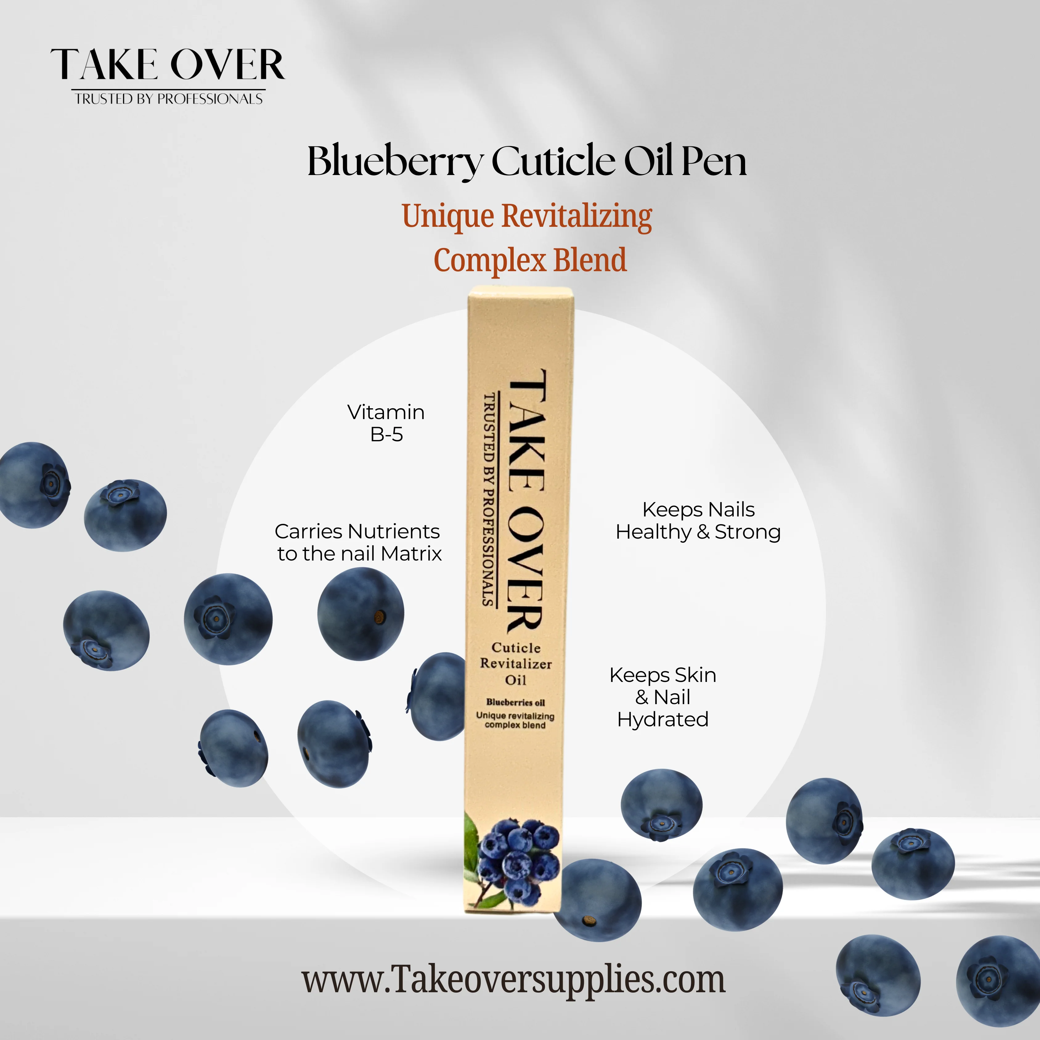 Nail Care Oil, Take Over Cuticle Revitalizer Oil - Image 4