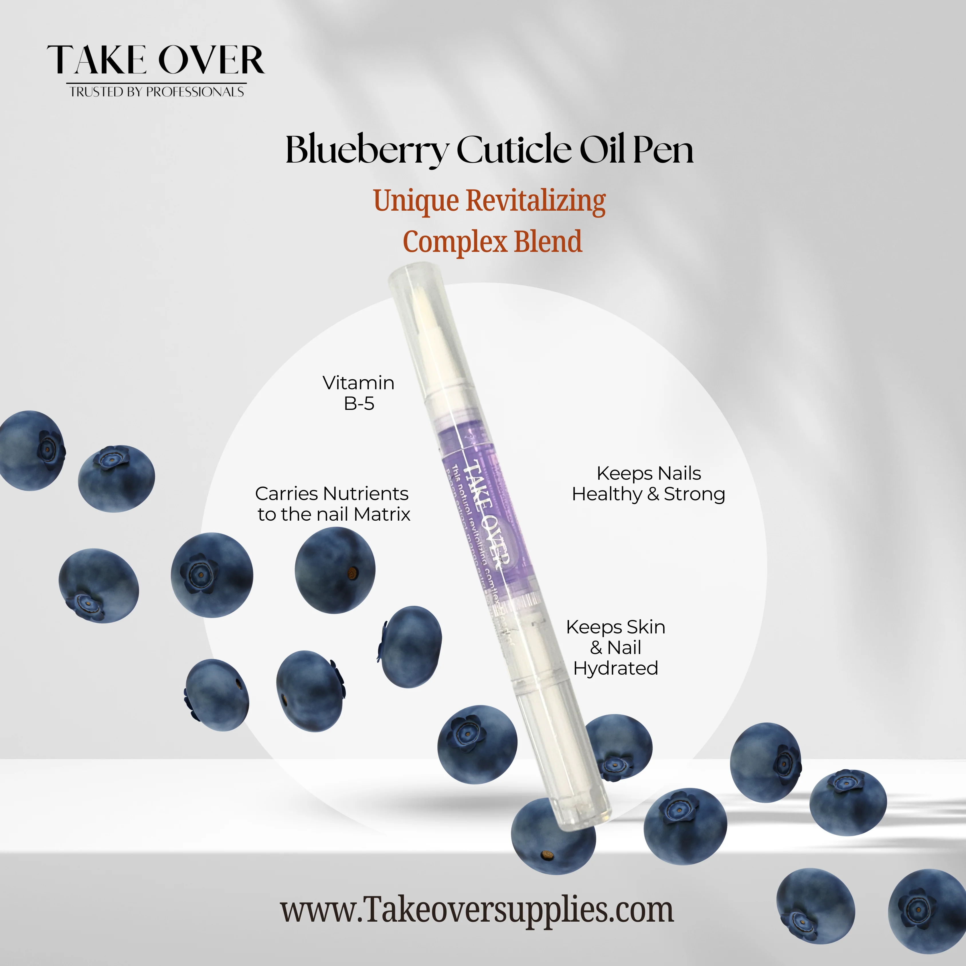 Nail Care Oil, Take Over Cuticle Revitalizer Oil - Image 7