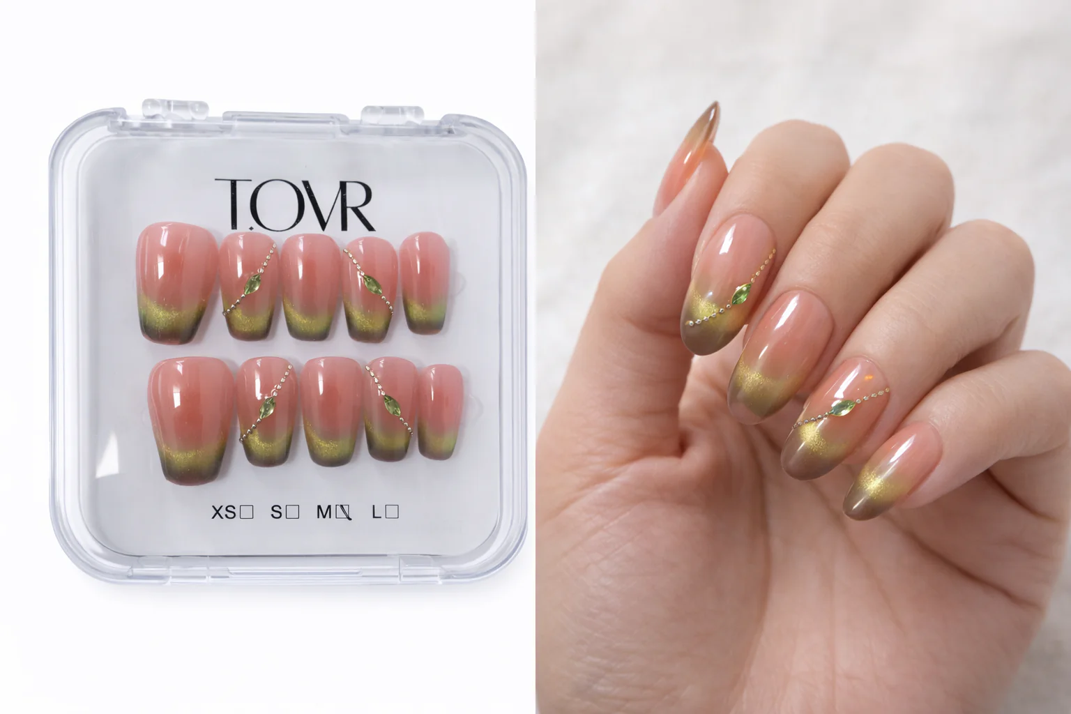 Take Over Hand Made Press On Nails (101-130)