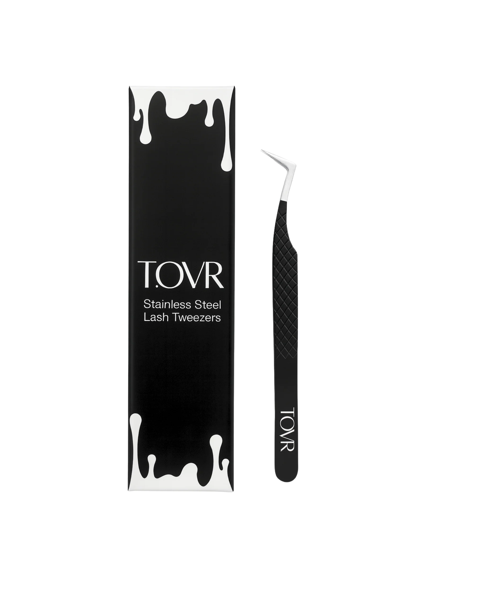 Take Over Stainless Steel Lash Extension Tweezers - Image 2