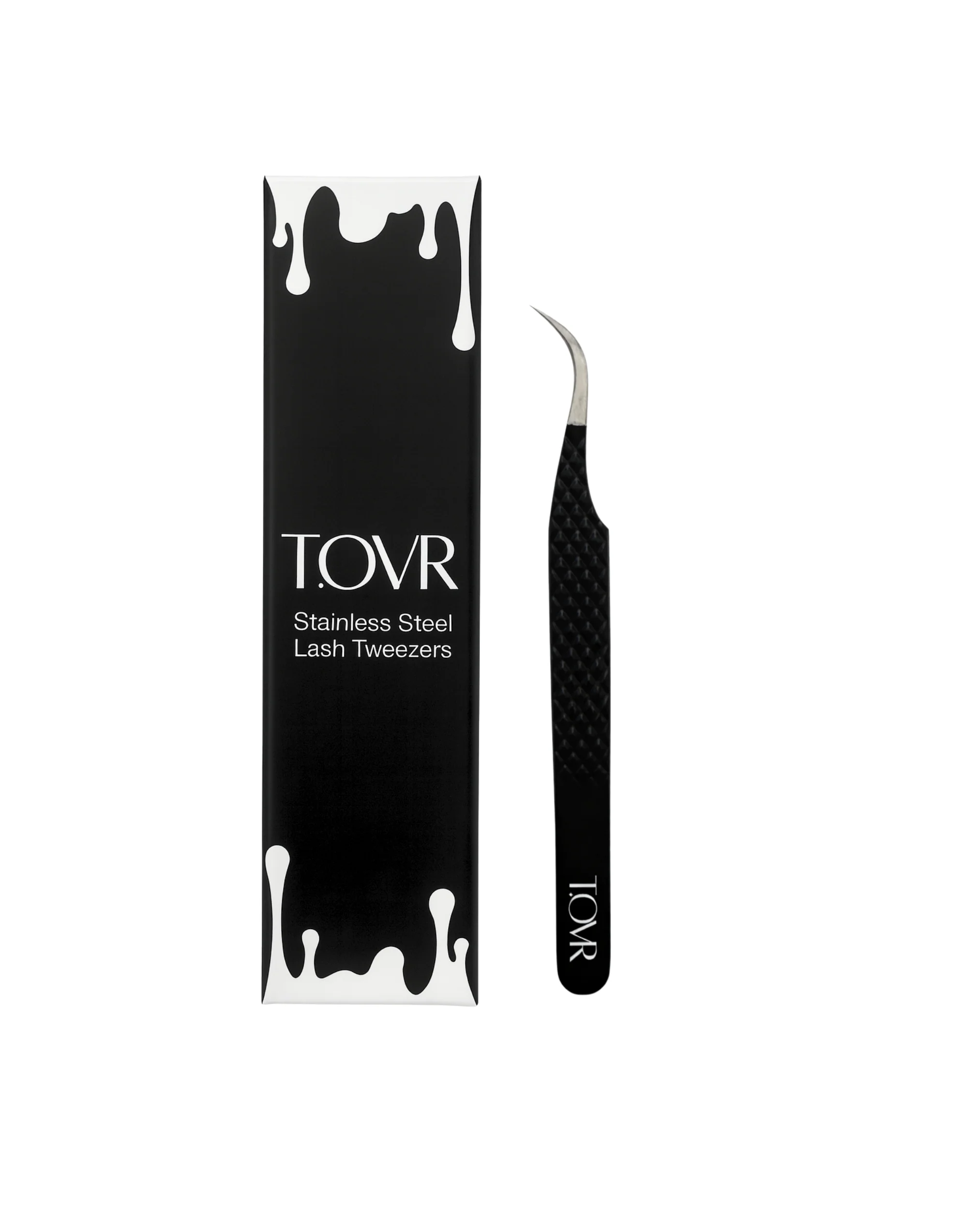 Take Over Stainless Steel Lash Extension Tweezers - Image 3
