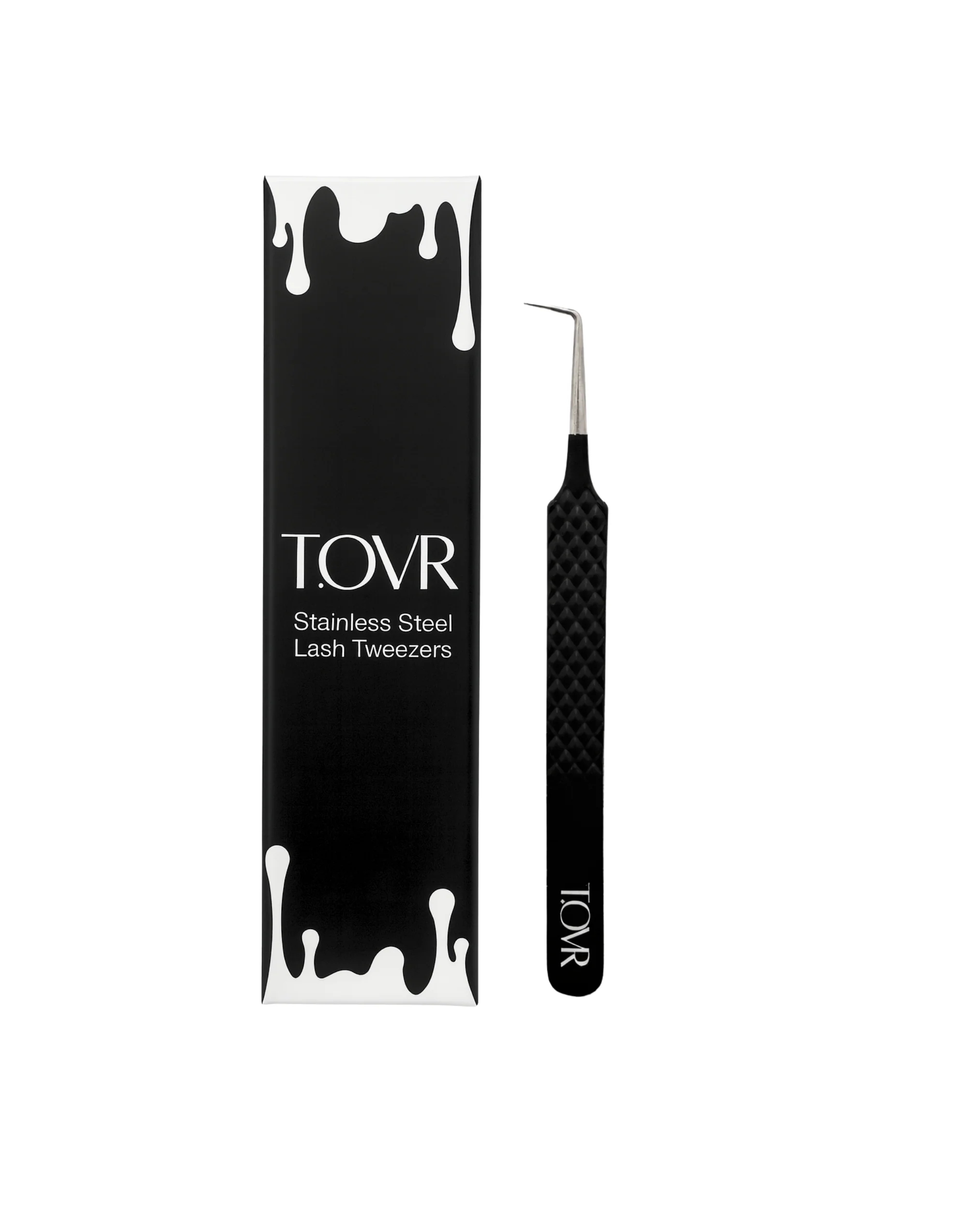 Take Over Stainless Steel Lash Extension Tweezers - Image 4