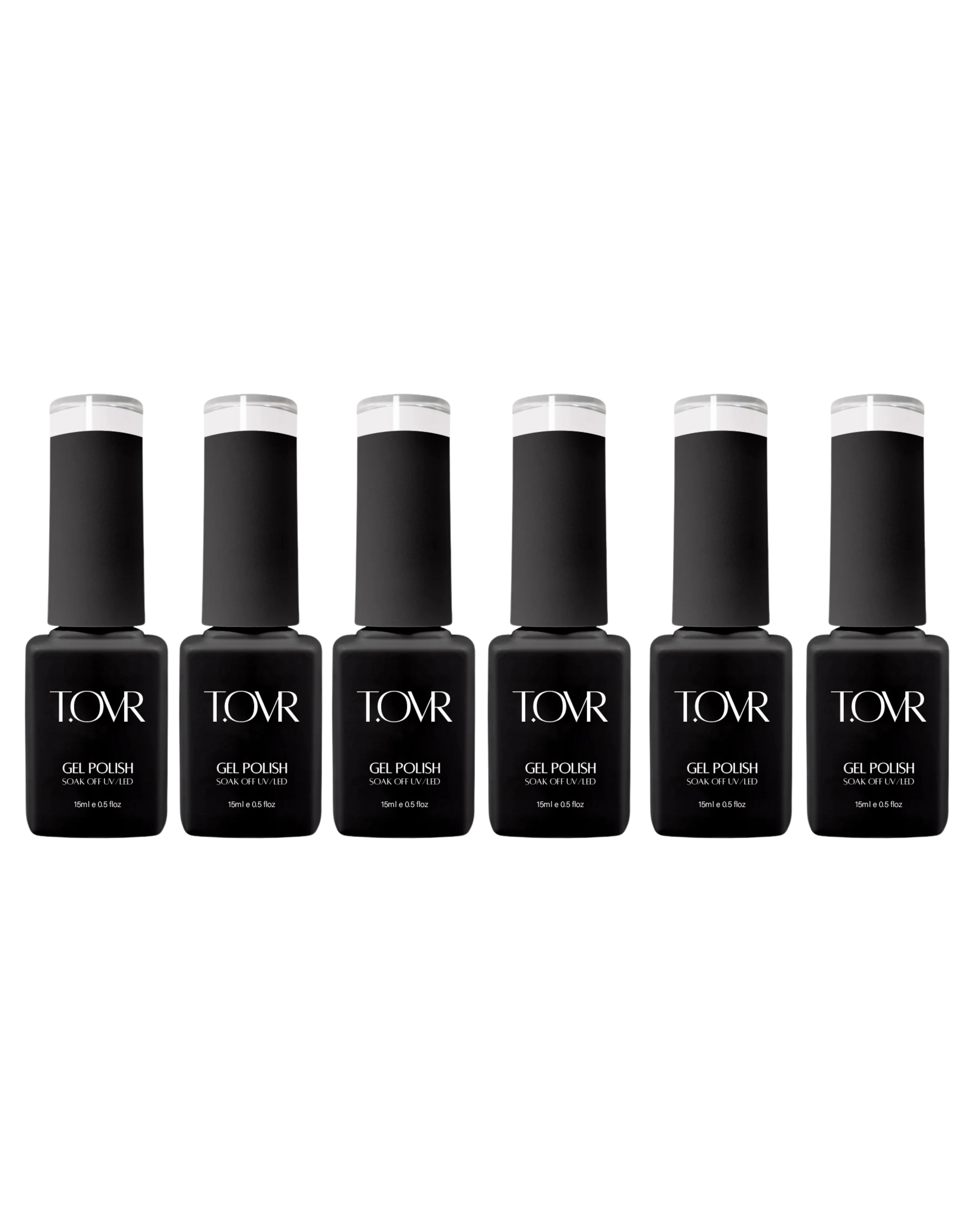 Take Over UV/LED Ultra White 001 Gel Polish 6pc Bundle
