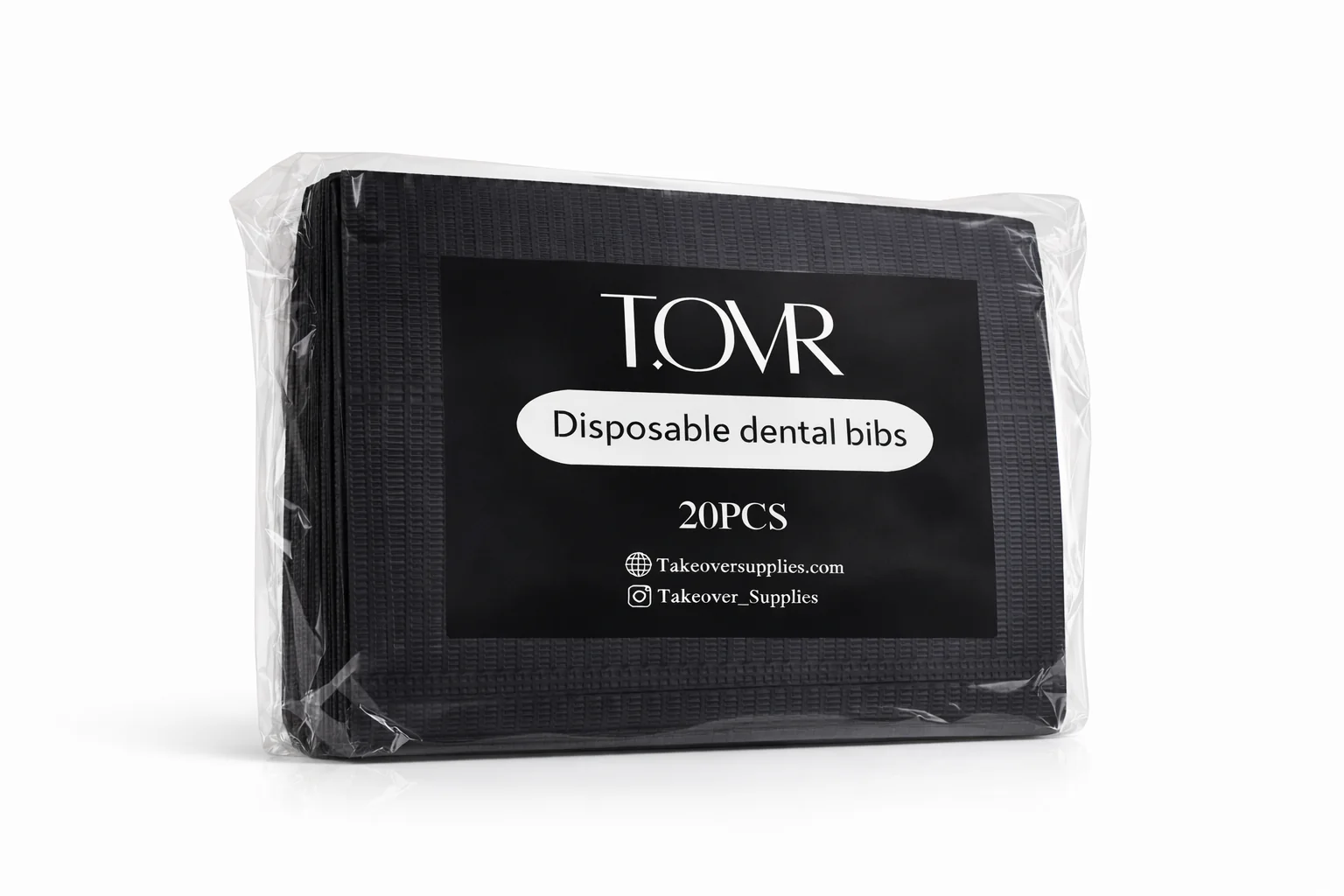Take Over Disposable Dental Bibs 20pc