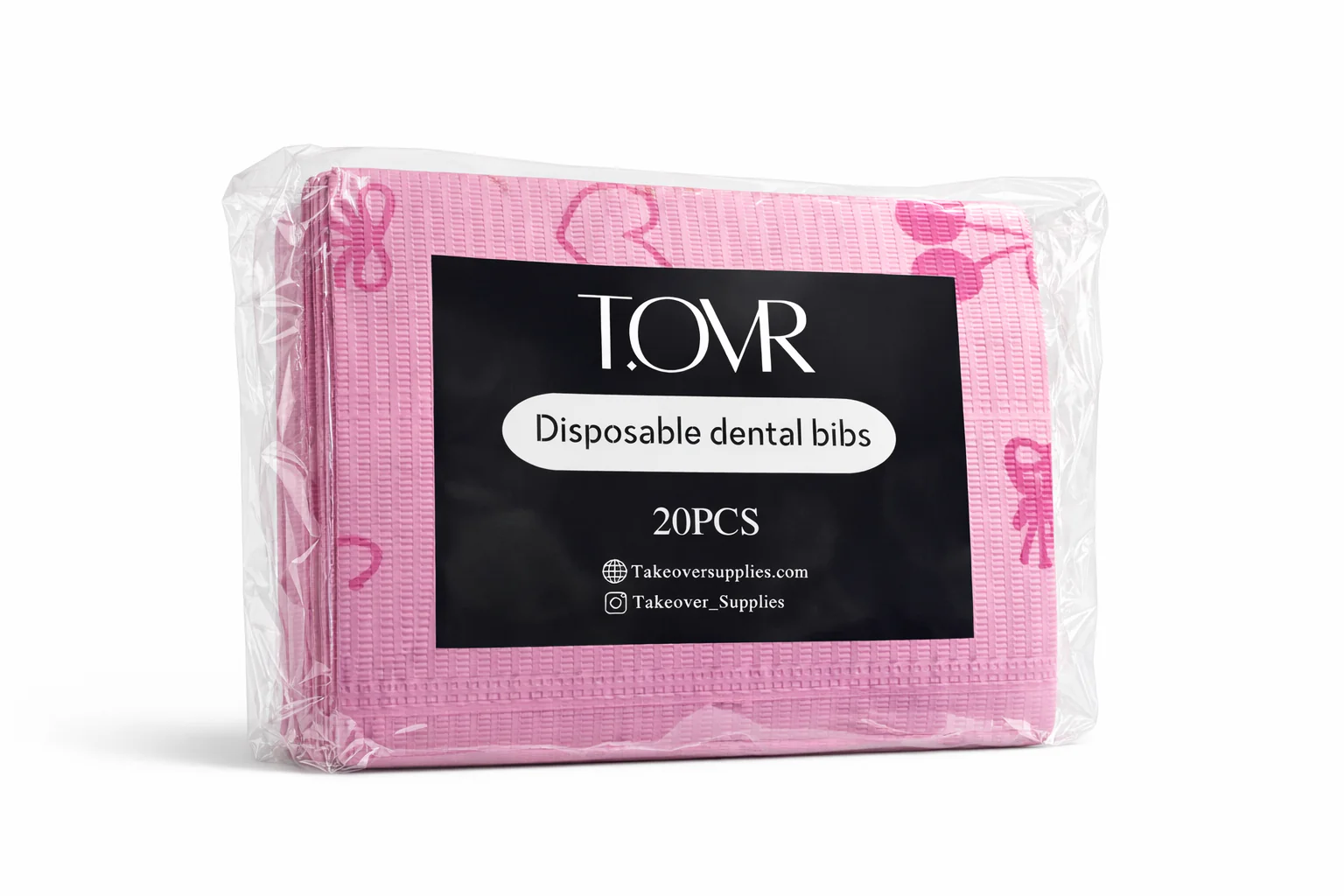 Take Over Disposable Dental Bibs 20pc - Image 3