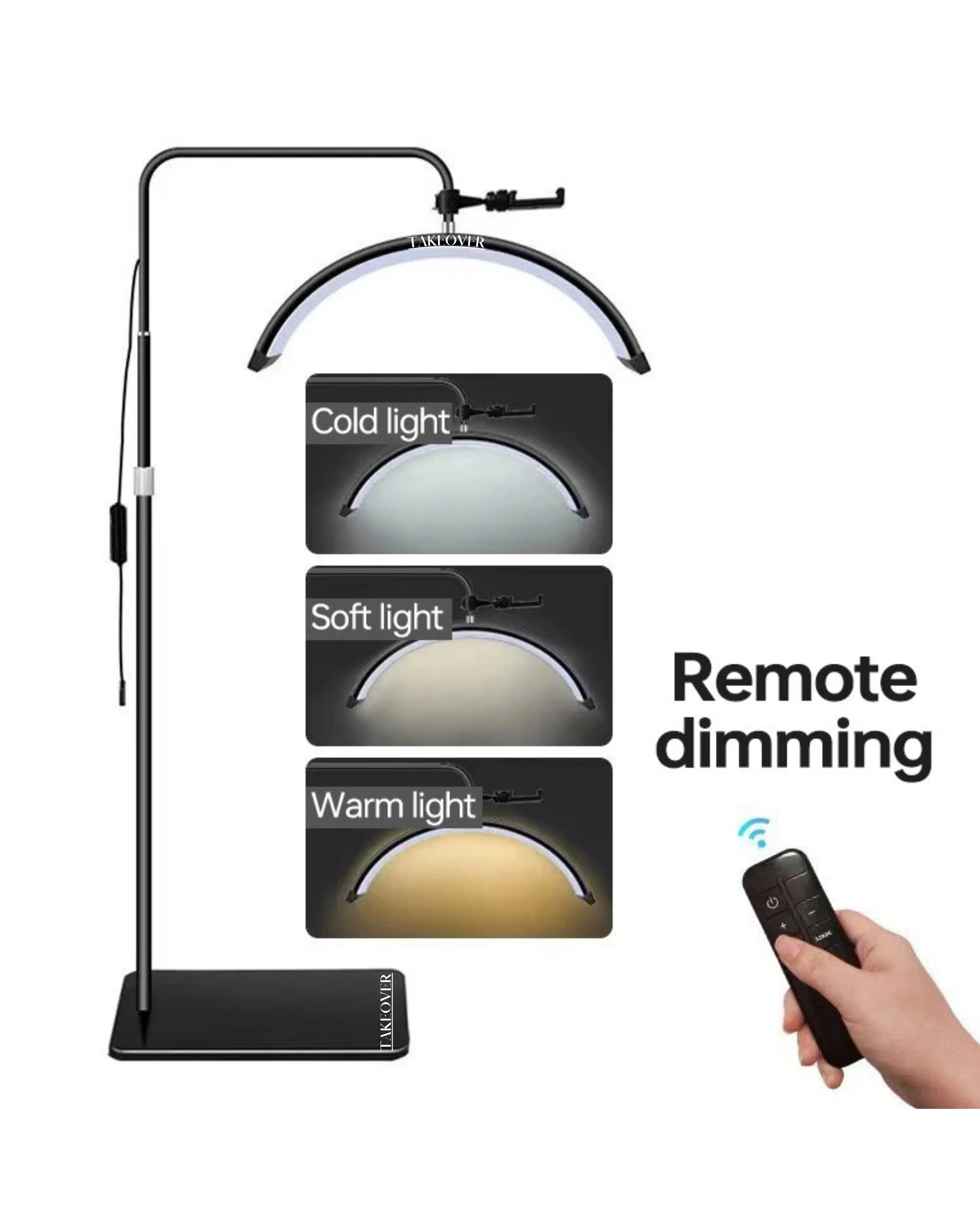 Take Over Half Moon LED Lamp With Stand GX680 - Image 5