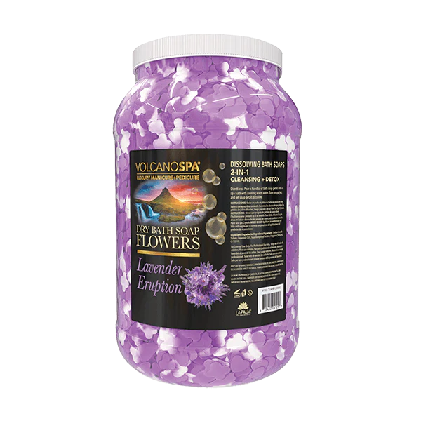 Volcano Spa Dry Bath Soap Flowers “Lavender Eruption ” - Image 2