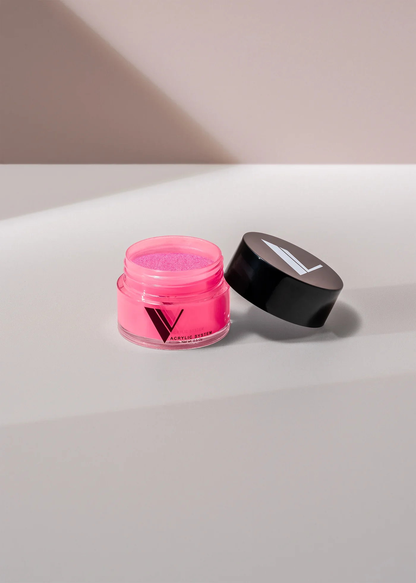 V BEAUTY PURE ACRYLIC SYSTEM 0.5oz - 182 CHERRY ICE - Image 2