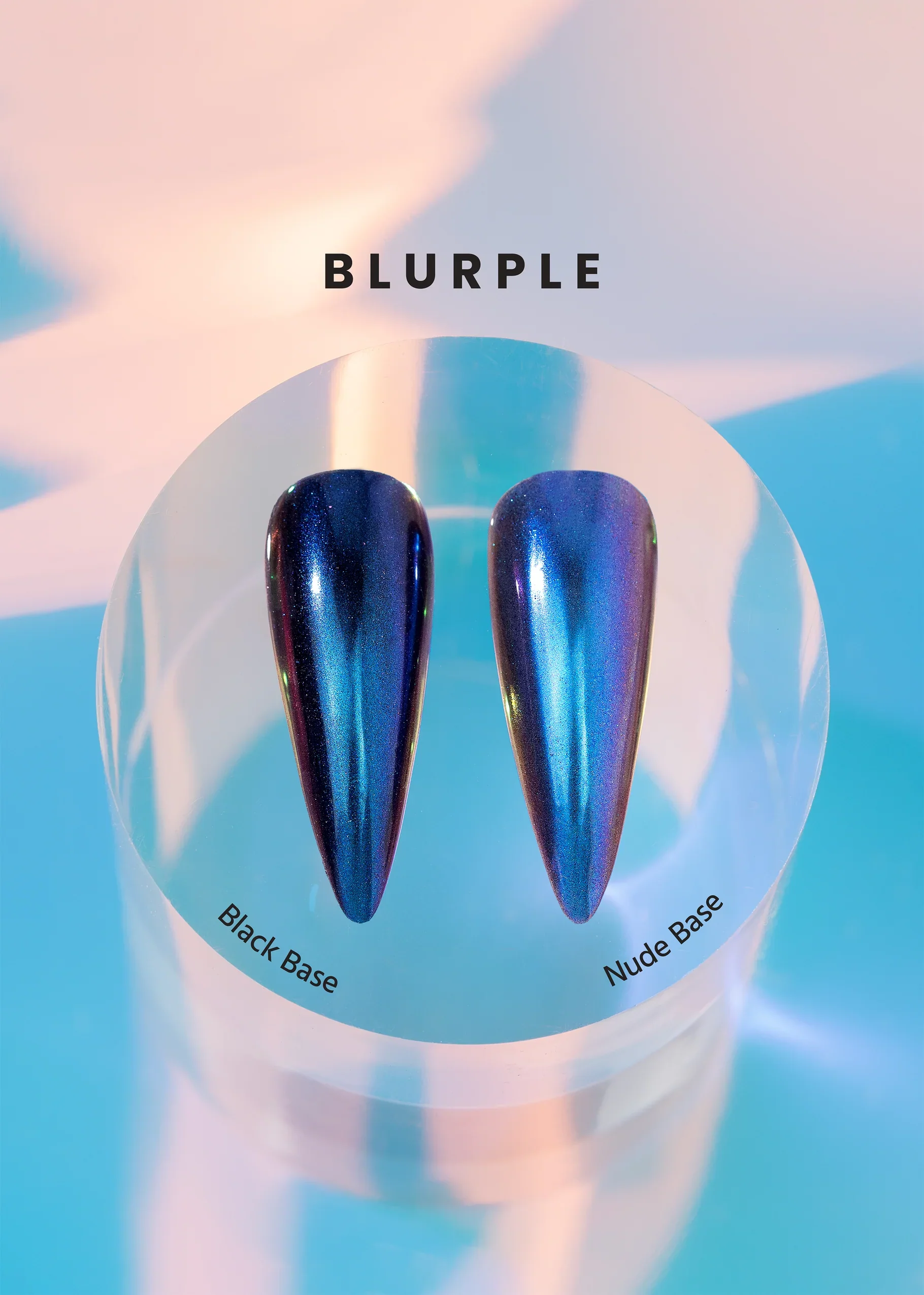 V BEAUTY PURE CHROME POWDER - BLURPLE - Image 2