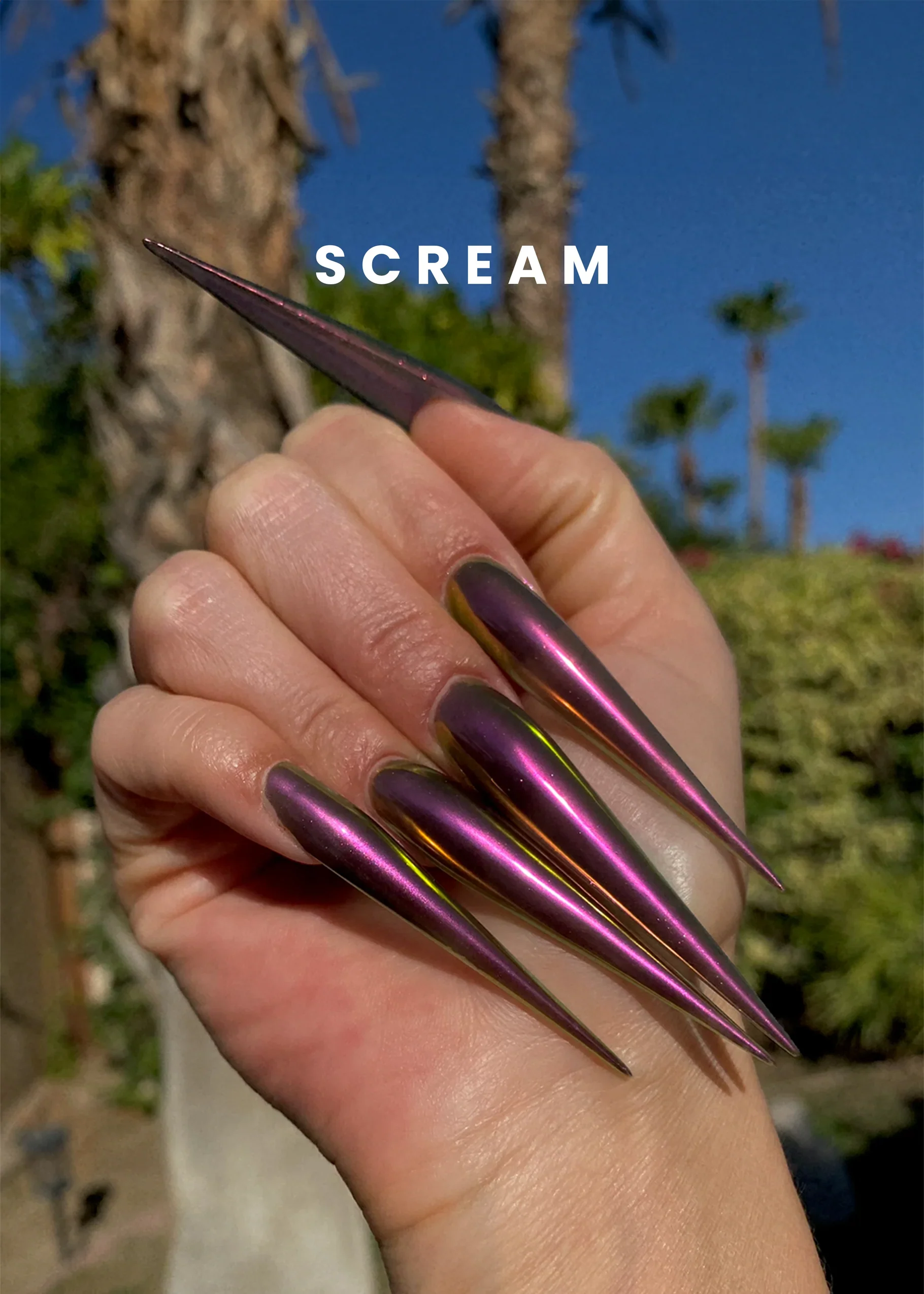V Beauty Pure Chrome Powder - Scream - Image 3