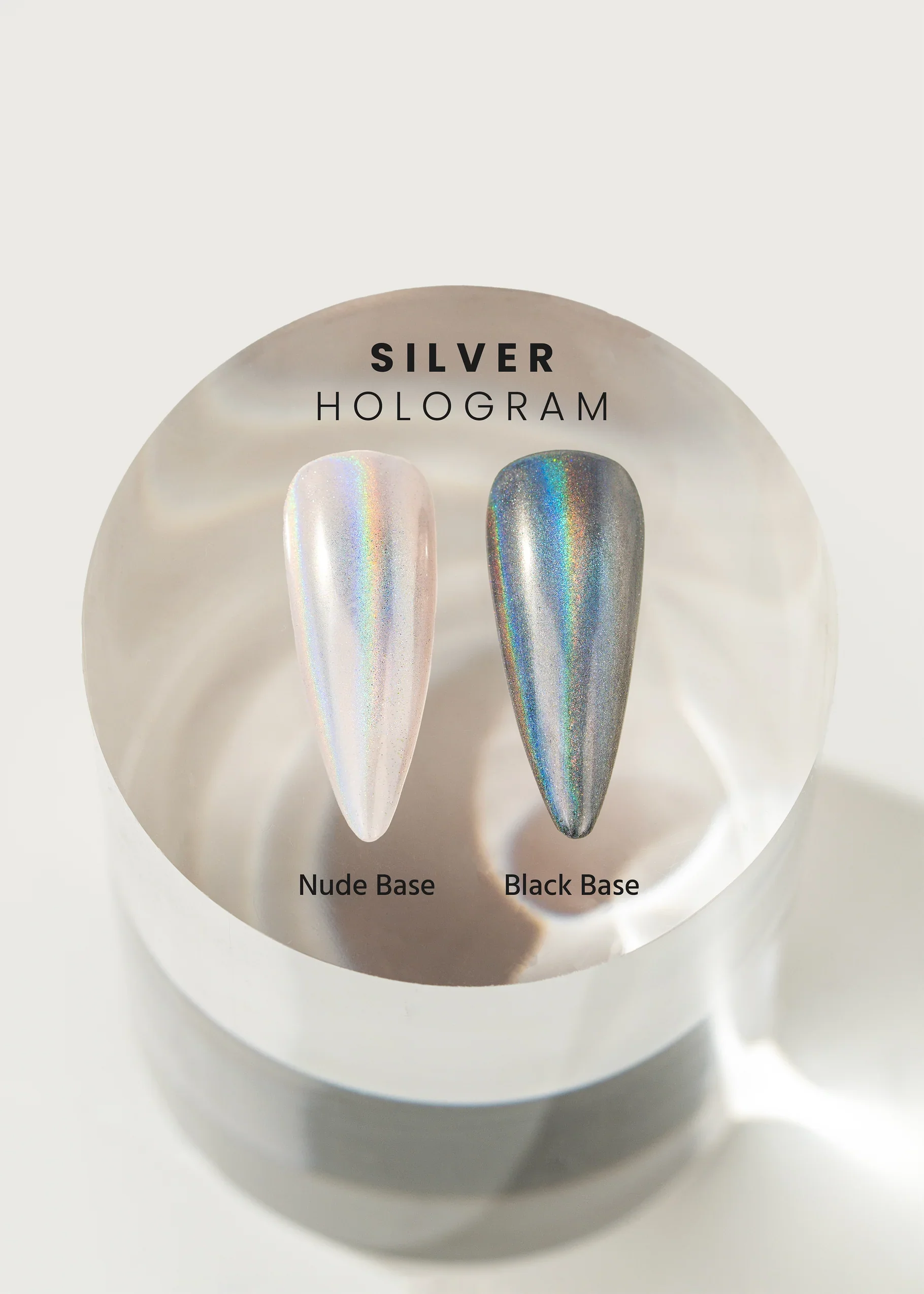 V Beauty Pure Chrome Powder - Silver Hologram - Image 3