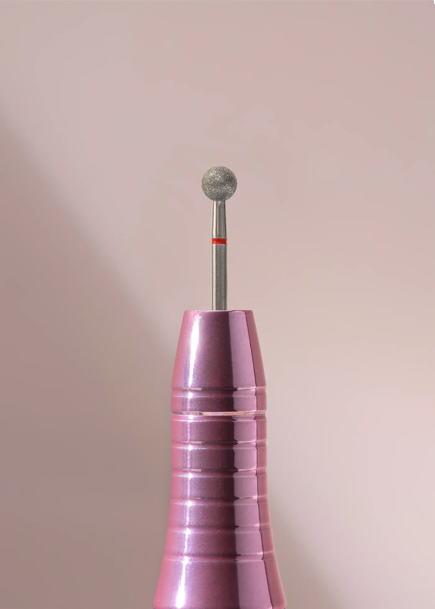 V BEAUTY PURE E-FILE BIT -LARGE POLISHER BALL BIT GRIT FINE
