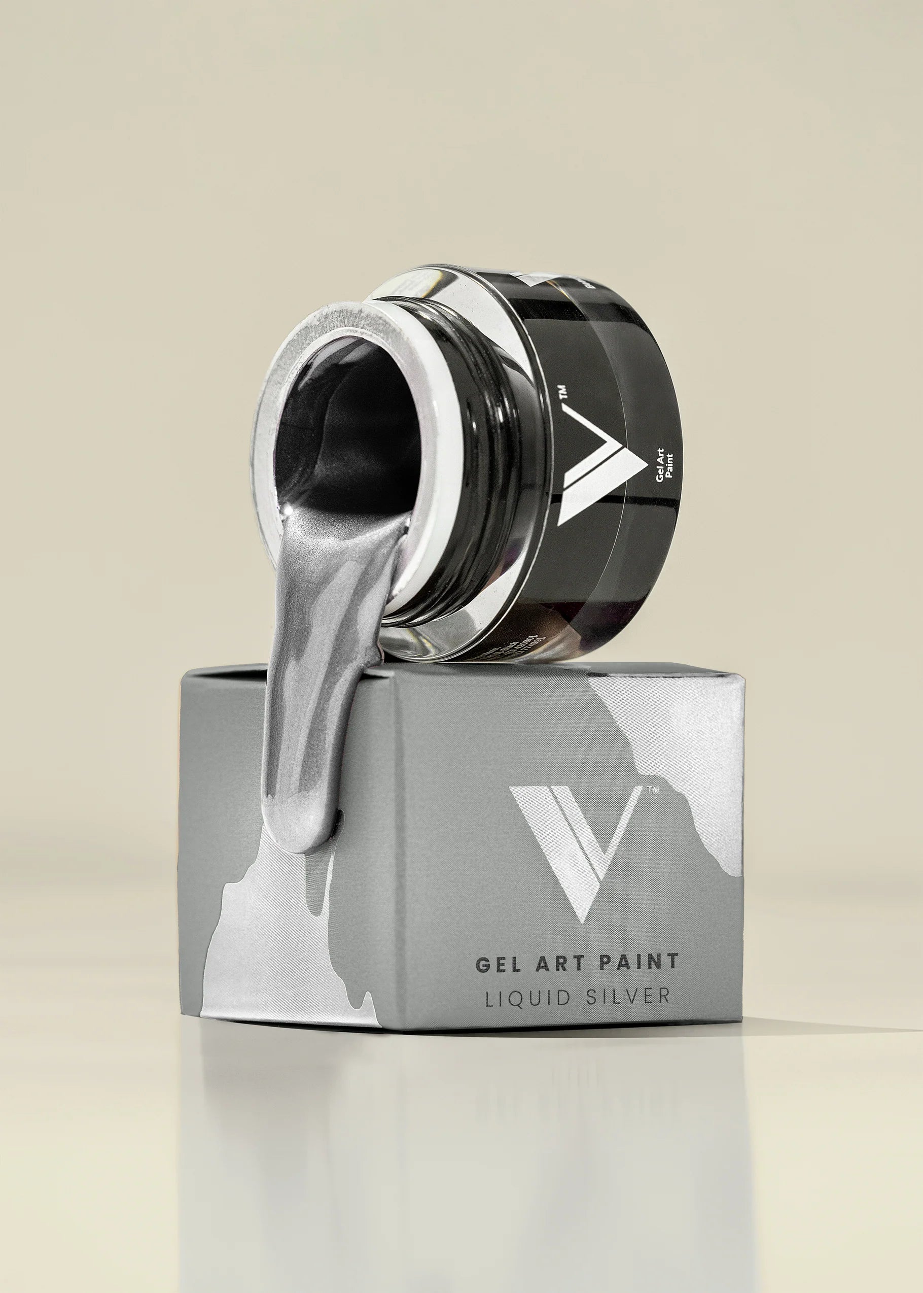 V Beauty Pure Gel Art Paint - Liquid Silver