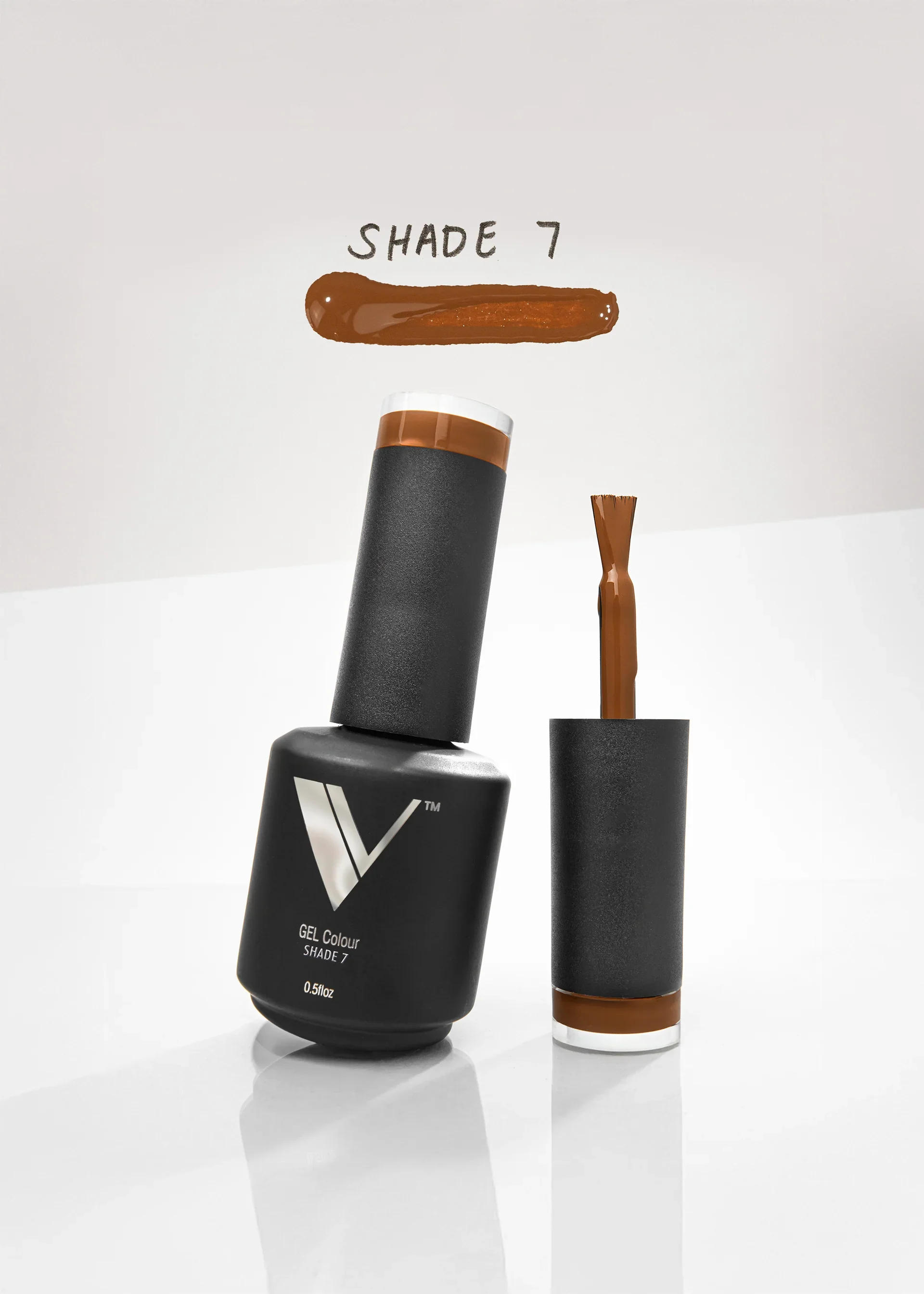 V BEAUTY PURE GEL POLISH - DARK SHADES 7-12 - Image 3