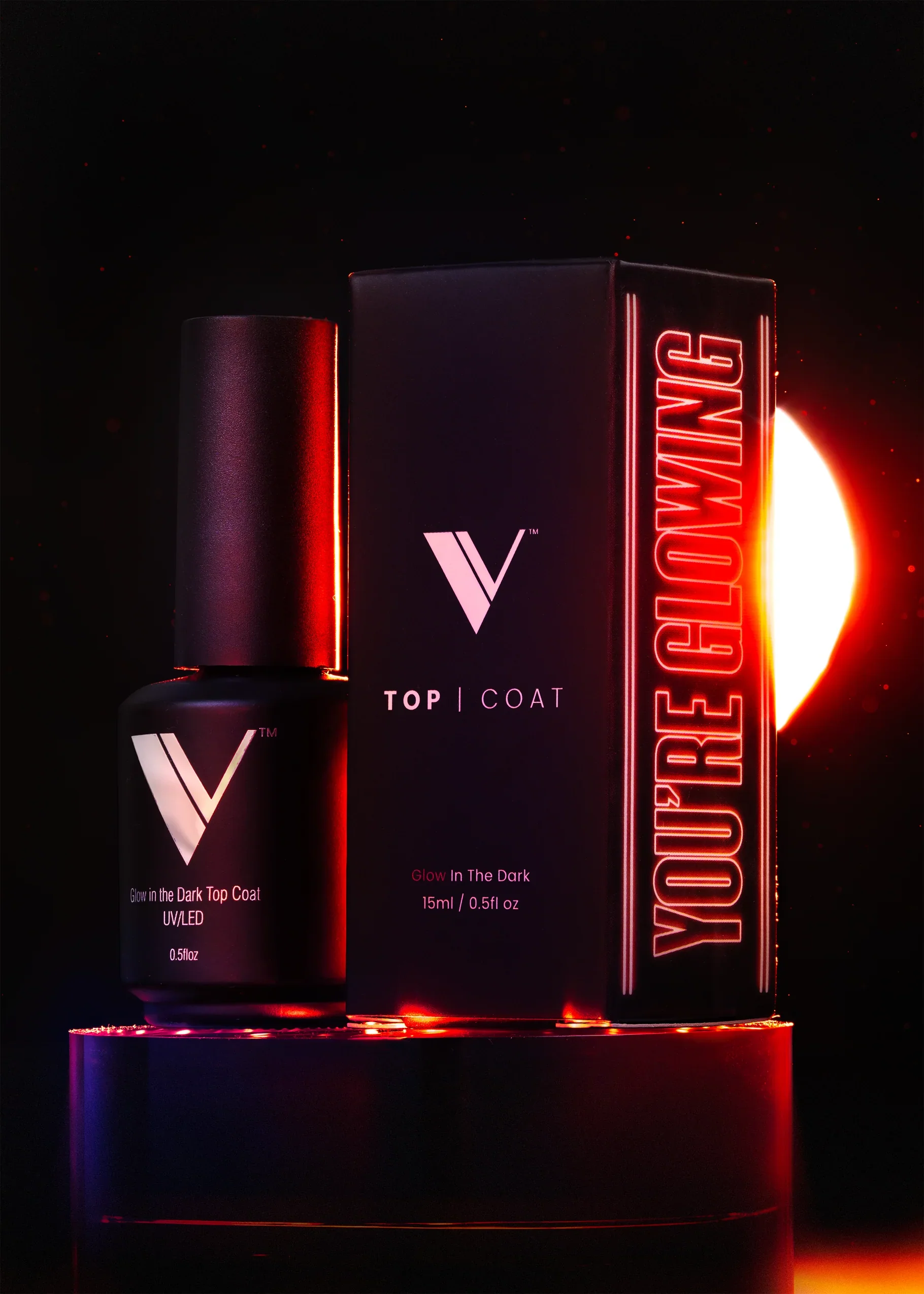 V Beauty Pure Glow in the Dark Top Coat - Image 3